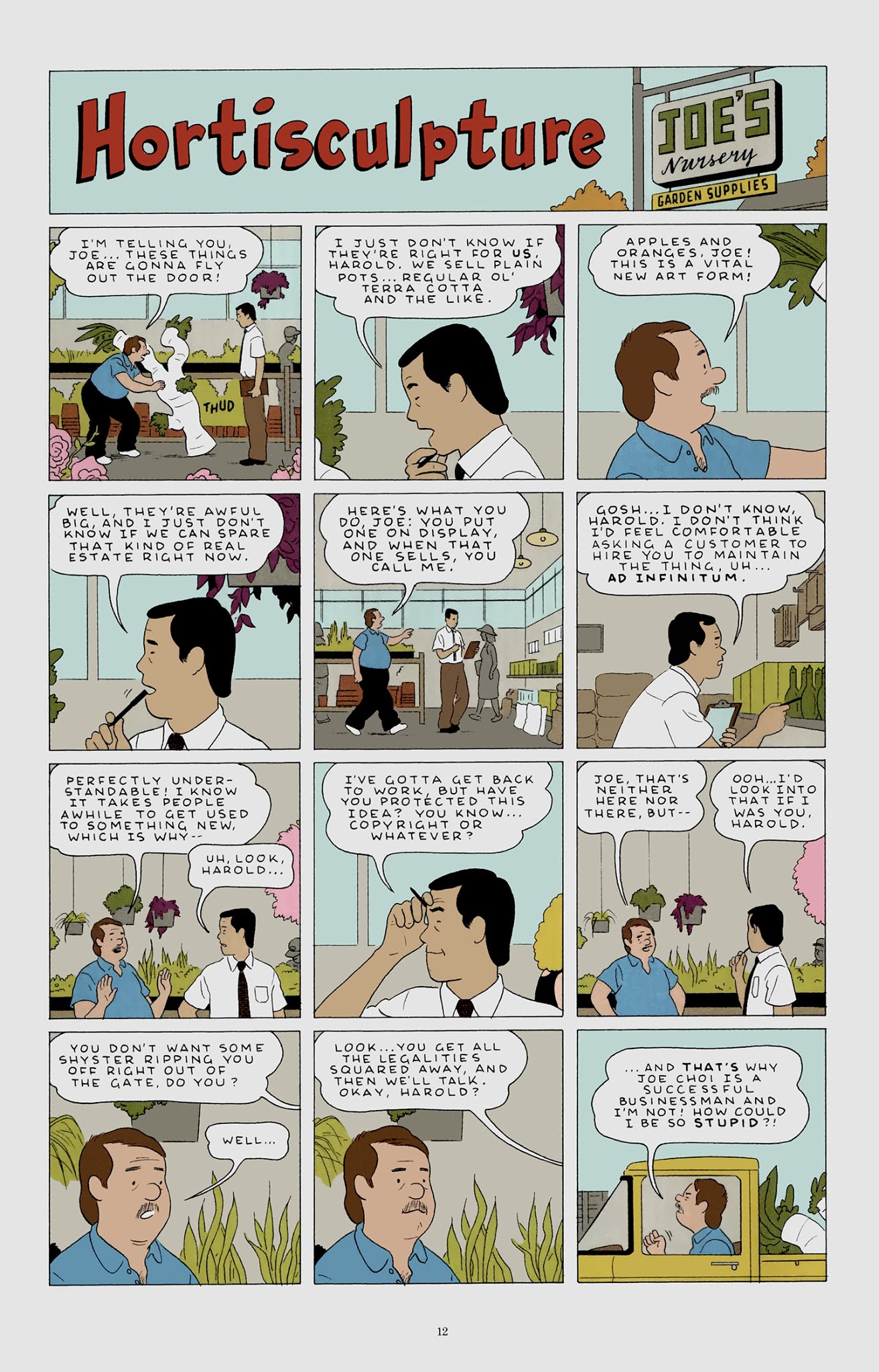 Read online Optic Nerve comic -  Issue #12 - 14