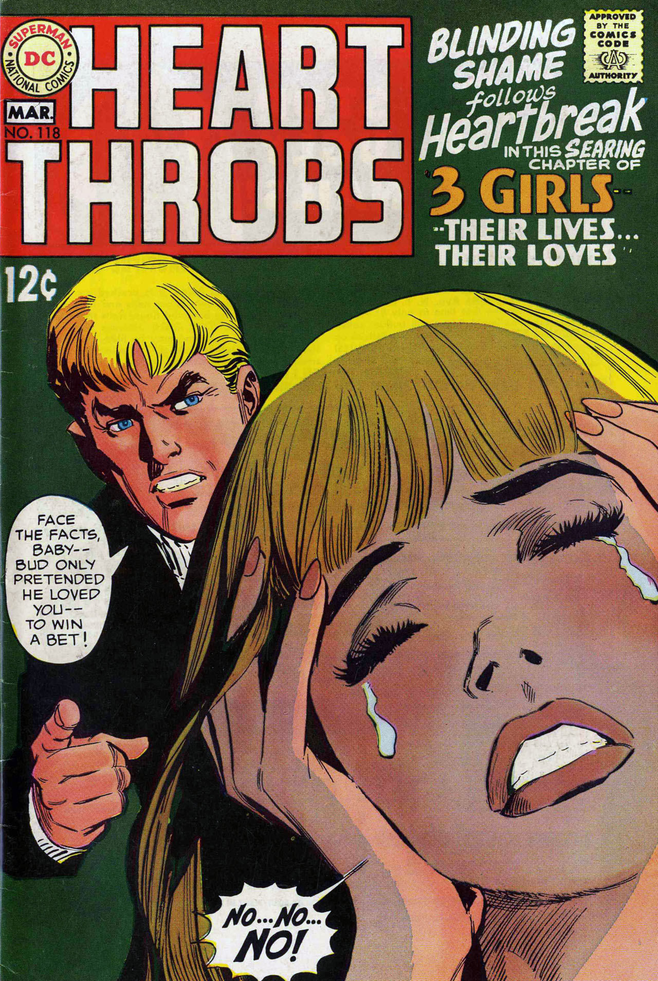 Read online Heart Throbs comic -  Issue #118 - 1