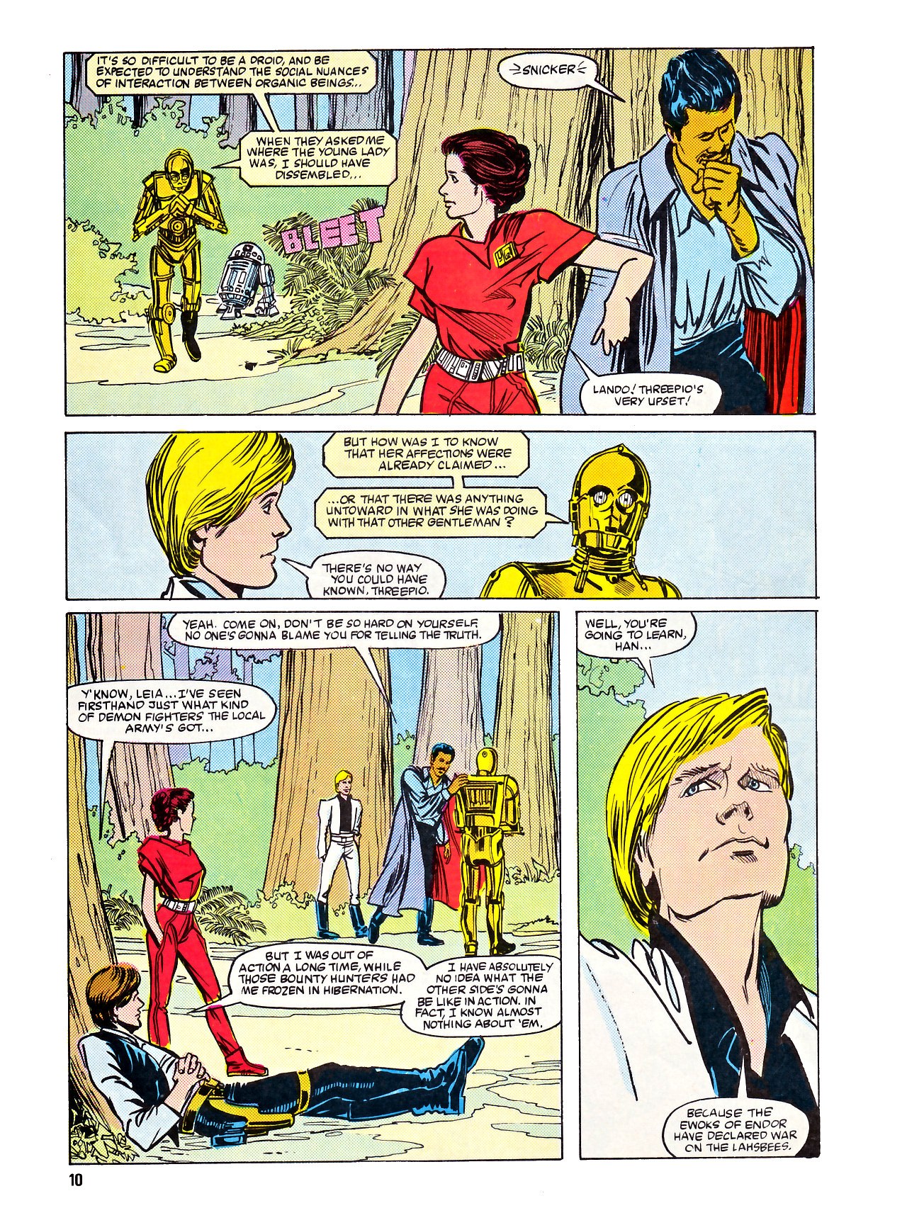 Read online Return of the Jedi comic -  Issue #93 - 10