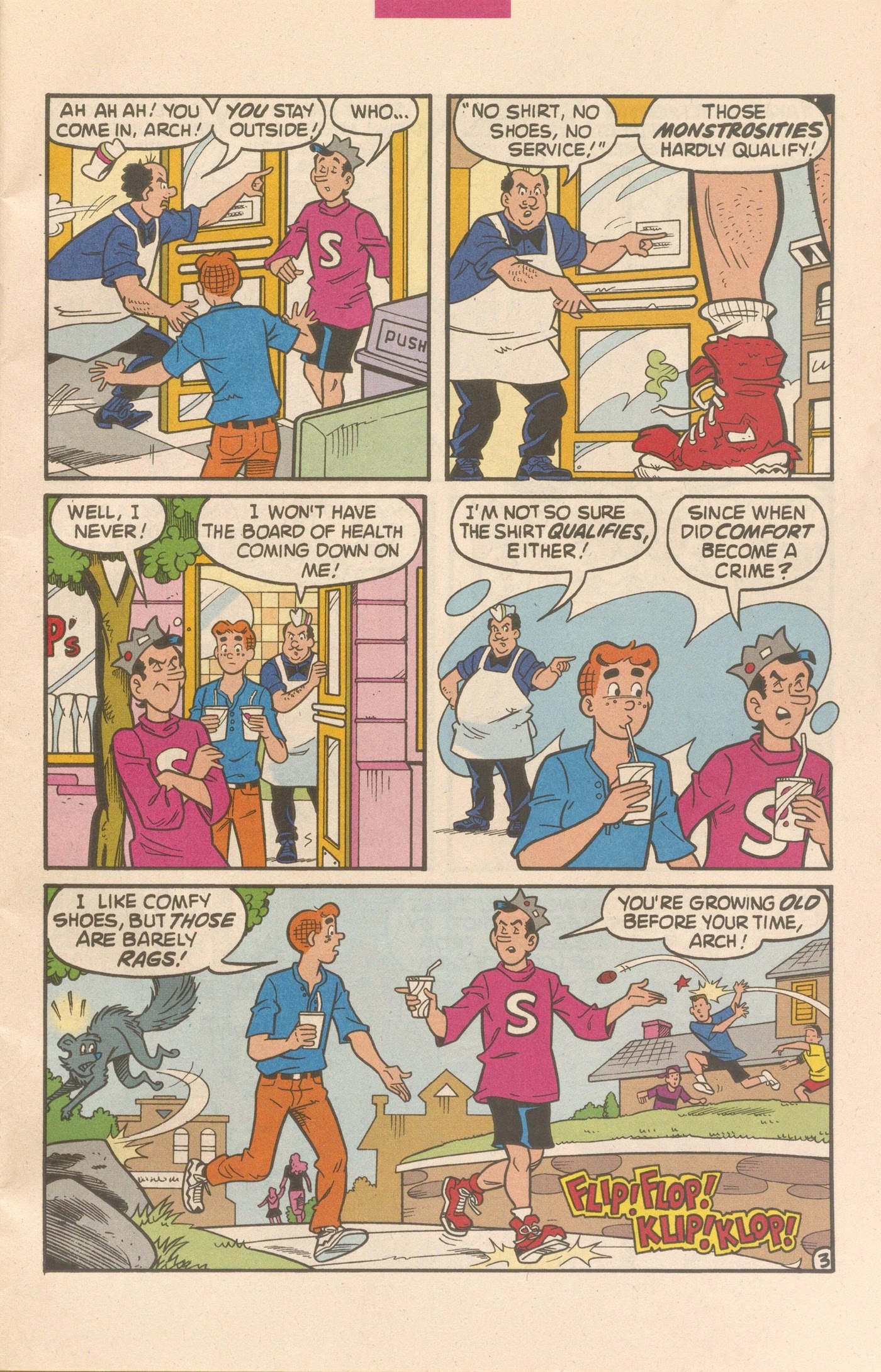 Read online Archie's Pal Jughead Comics comic -  Issue #128 - 5