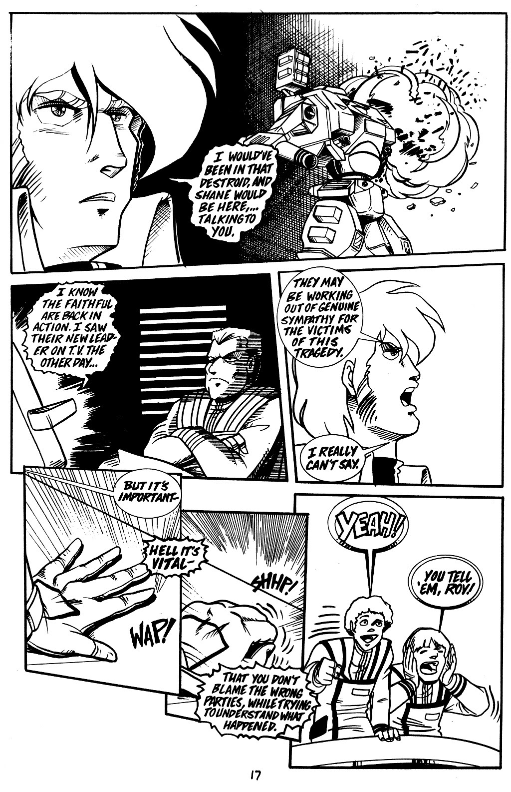 Read online Robotech: Return to Macross comic -  Issue #17 - 19