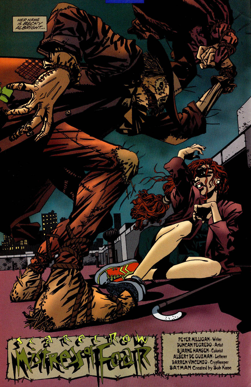 Read online Scarecrow (Villains) comic -  Issue # Full - 3