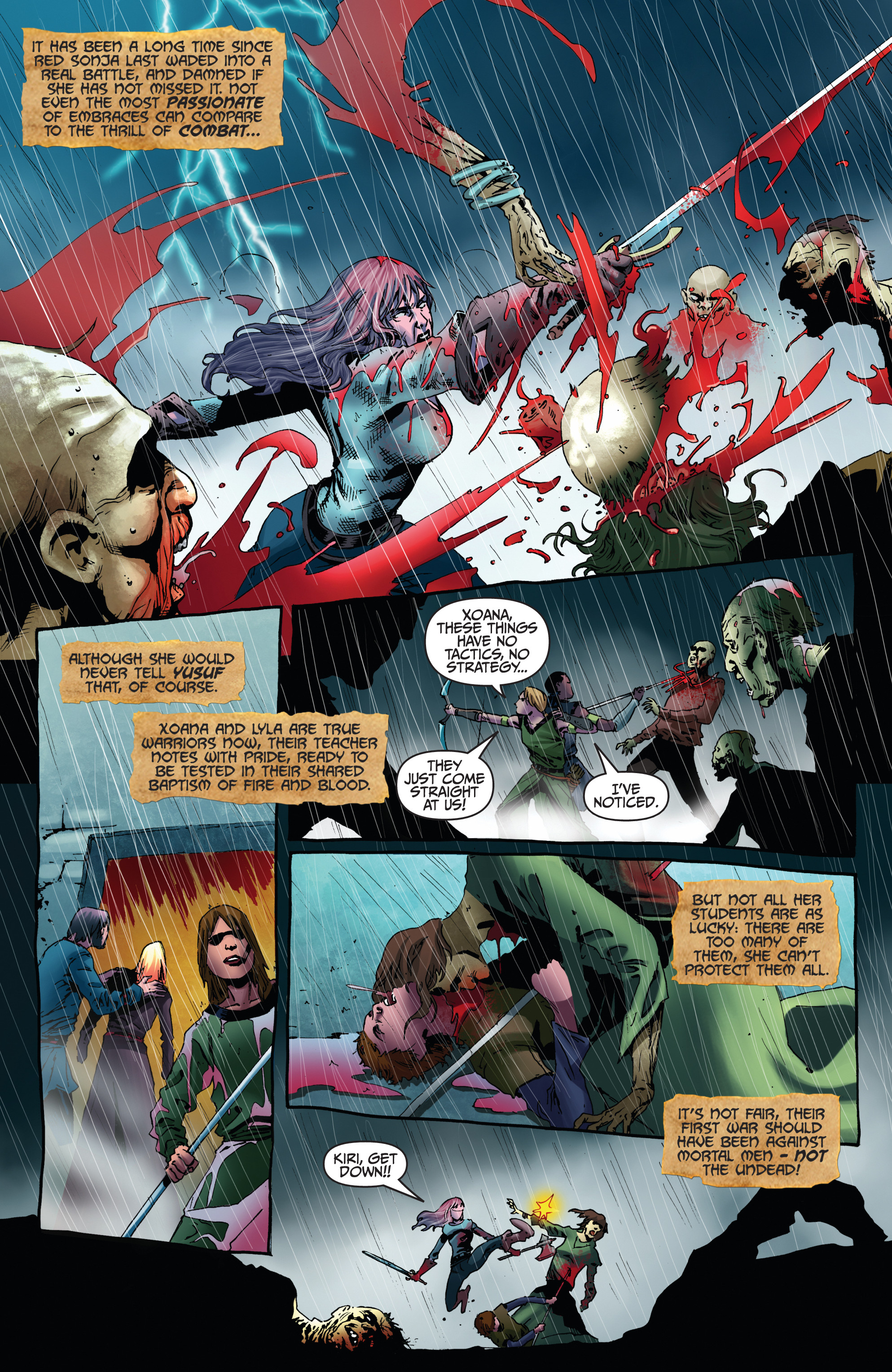 Read online Red Sonja: Vulture's Circle comic -  Issue # _TPB - 42