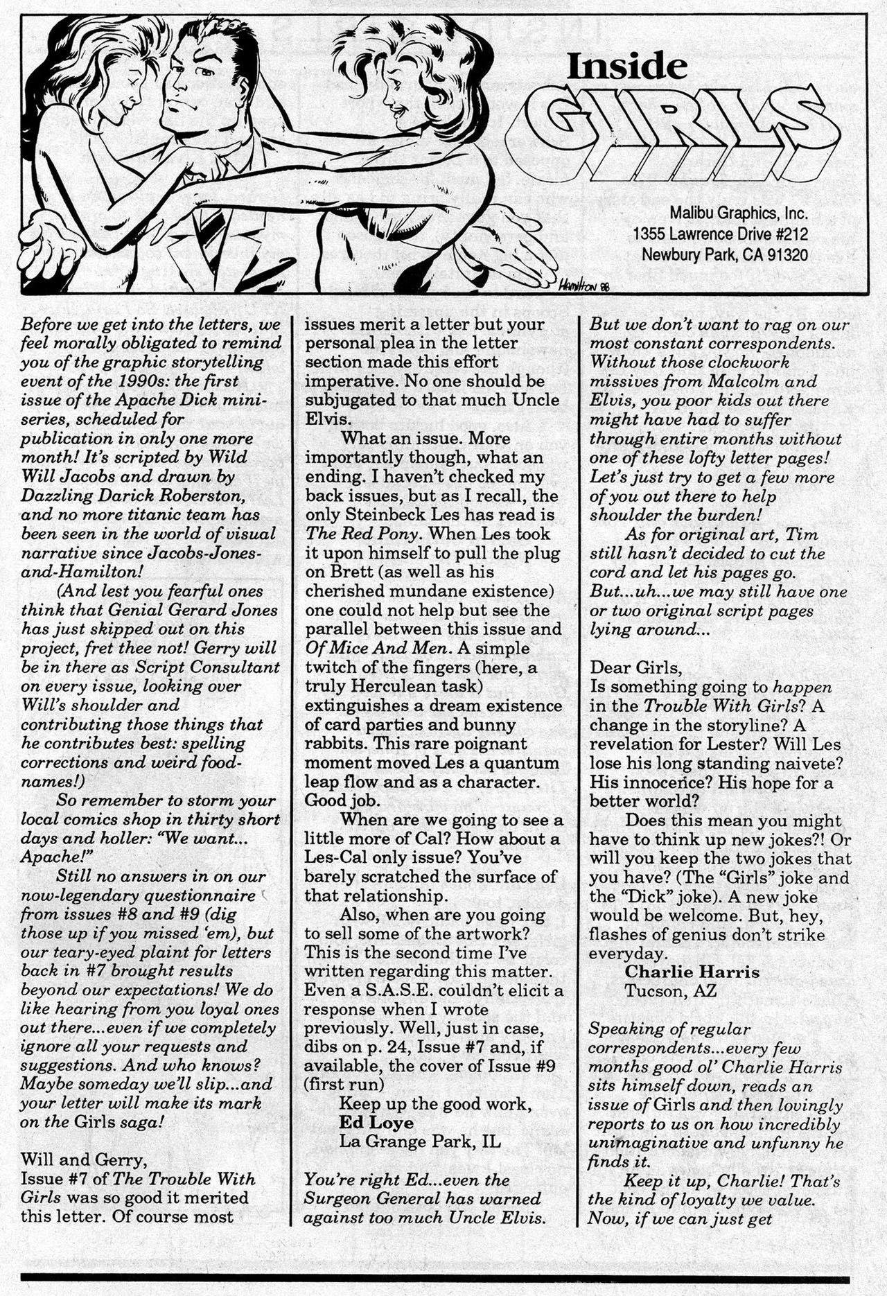 Read online The Trouble With Girls (1989) comic -  Issue #11 - 27