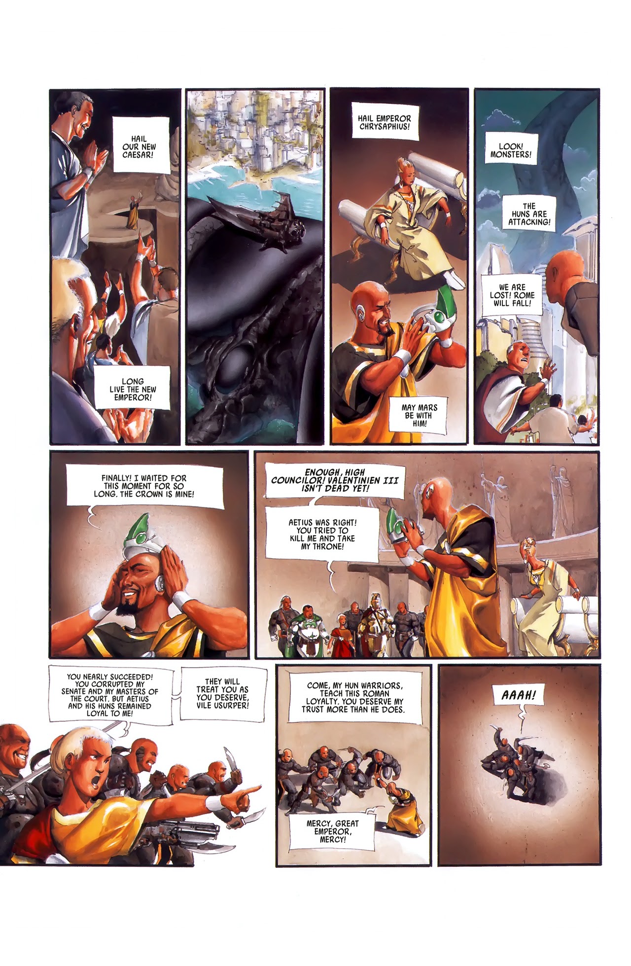 Read online Scourge of the Gods comic -  Issue #3 - 46