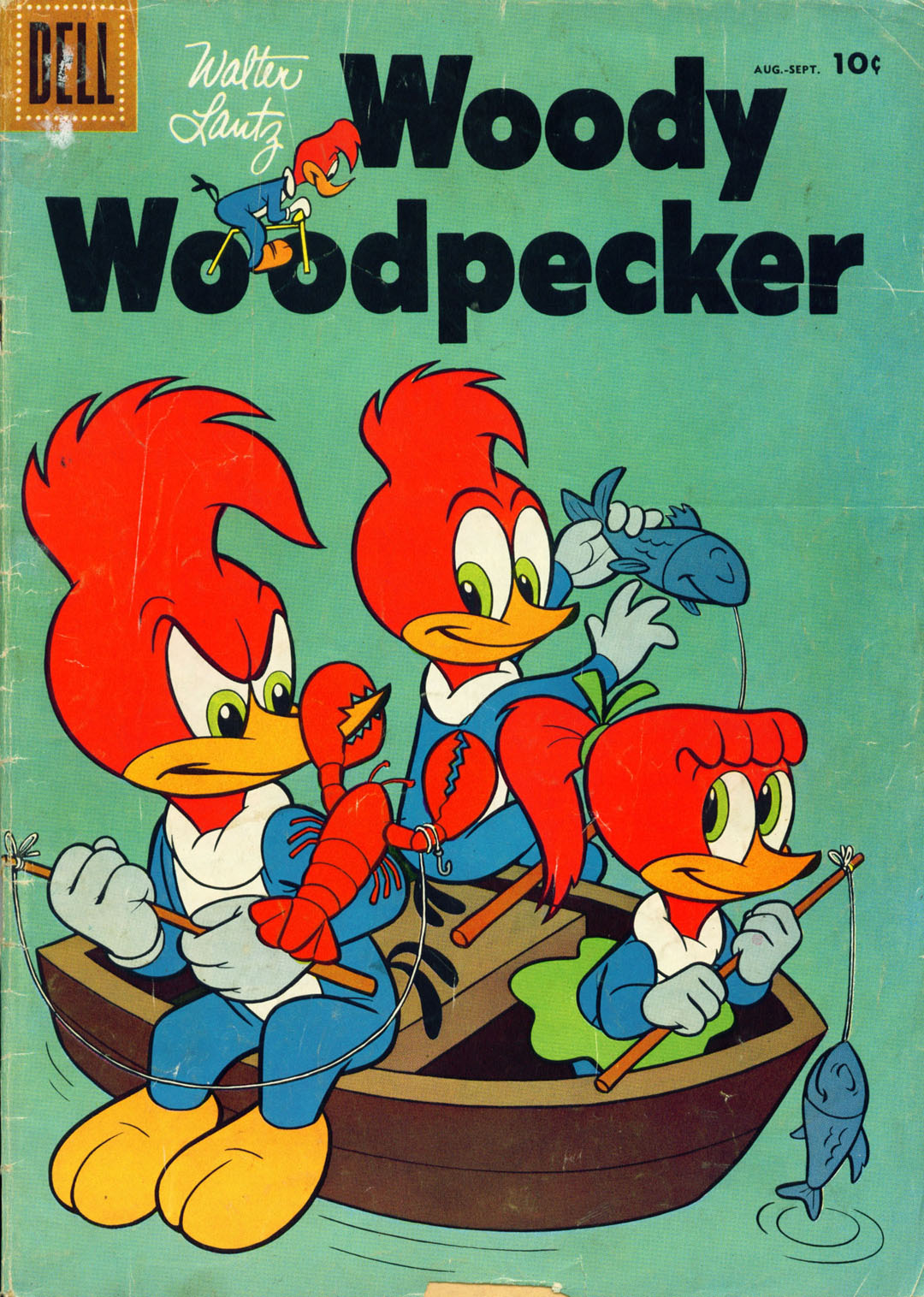 Read online Walter Lantz Woody Woodpecker (1952) comic -  Issue #44 - 1