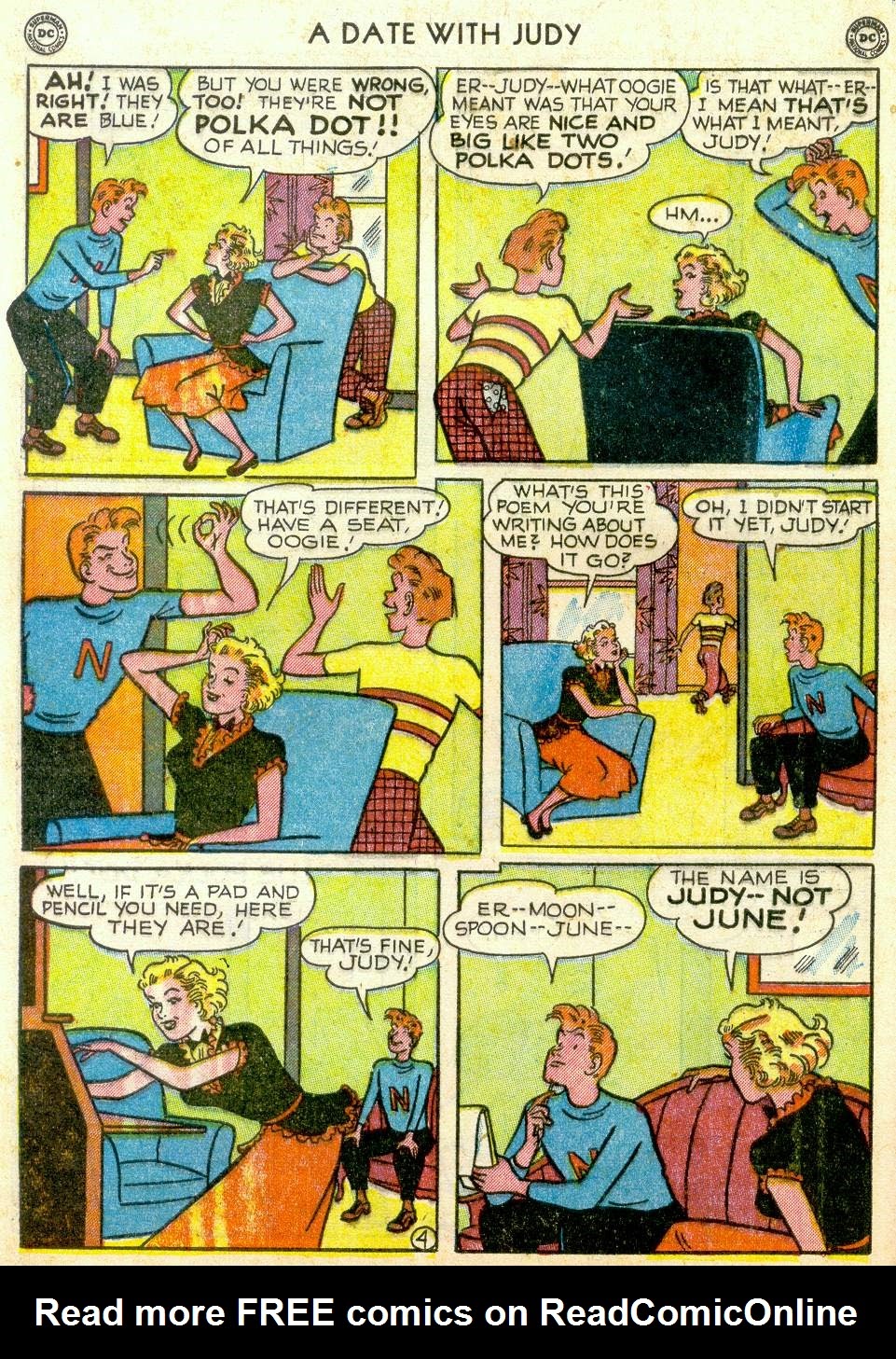Read online A Date with Judy comic -  Issue #19 - 40