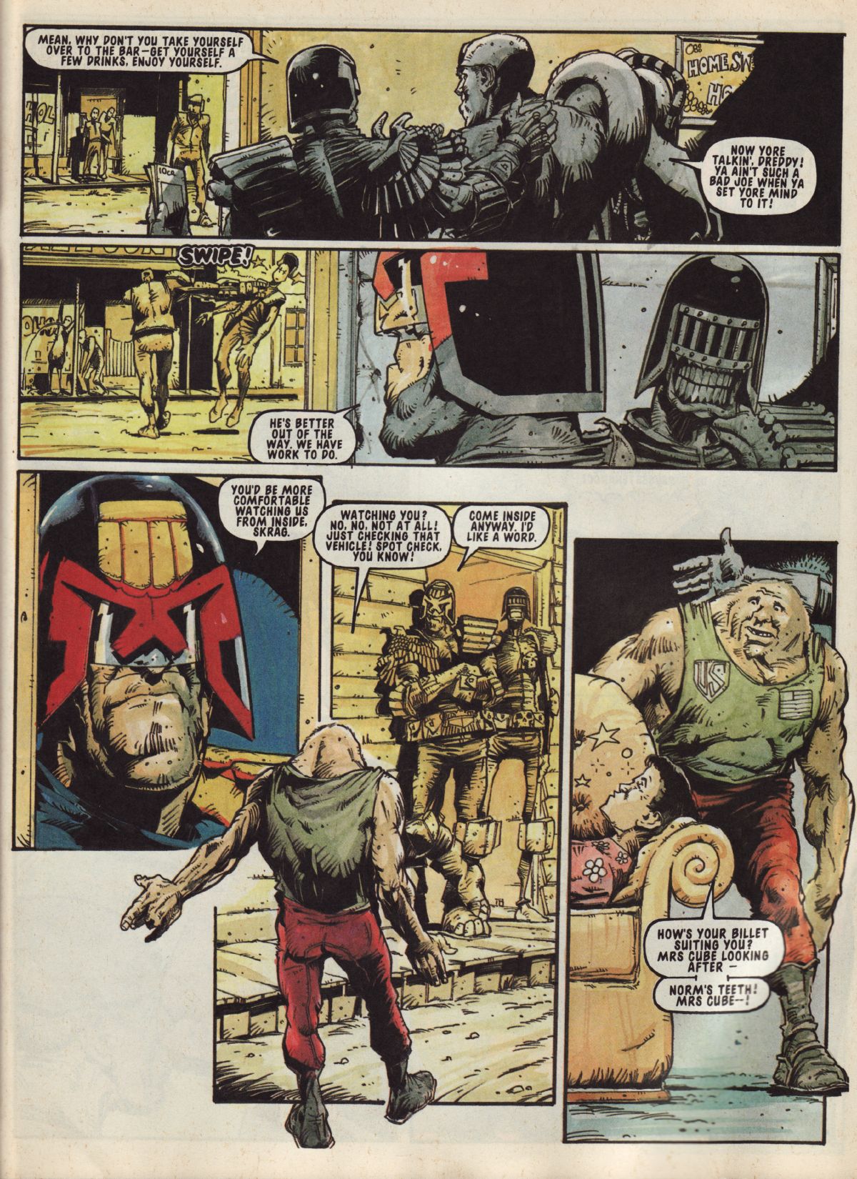 Read online Judge Dredd Megazine (vol. 3) comic -  Issue #5 - 8