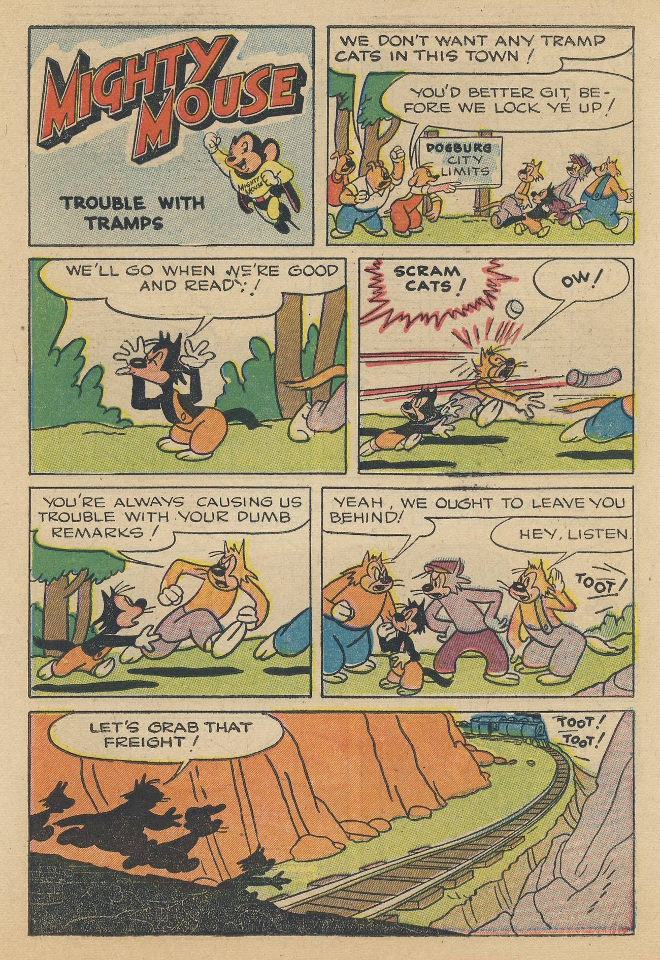 Read online Paul Terry's Mighty Mouse Comics comic -  Issue #45 - 19