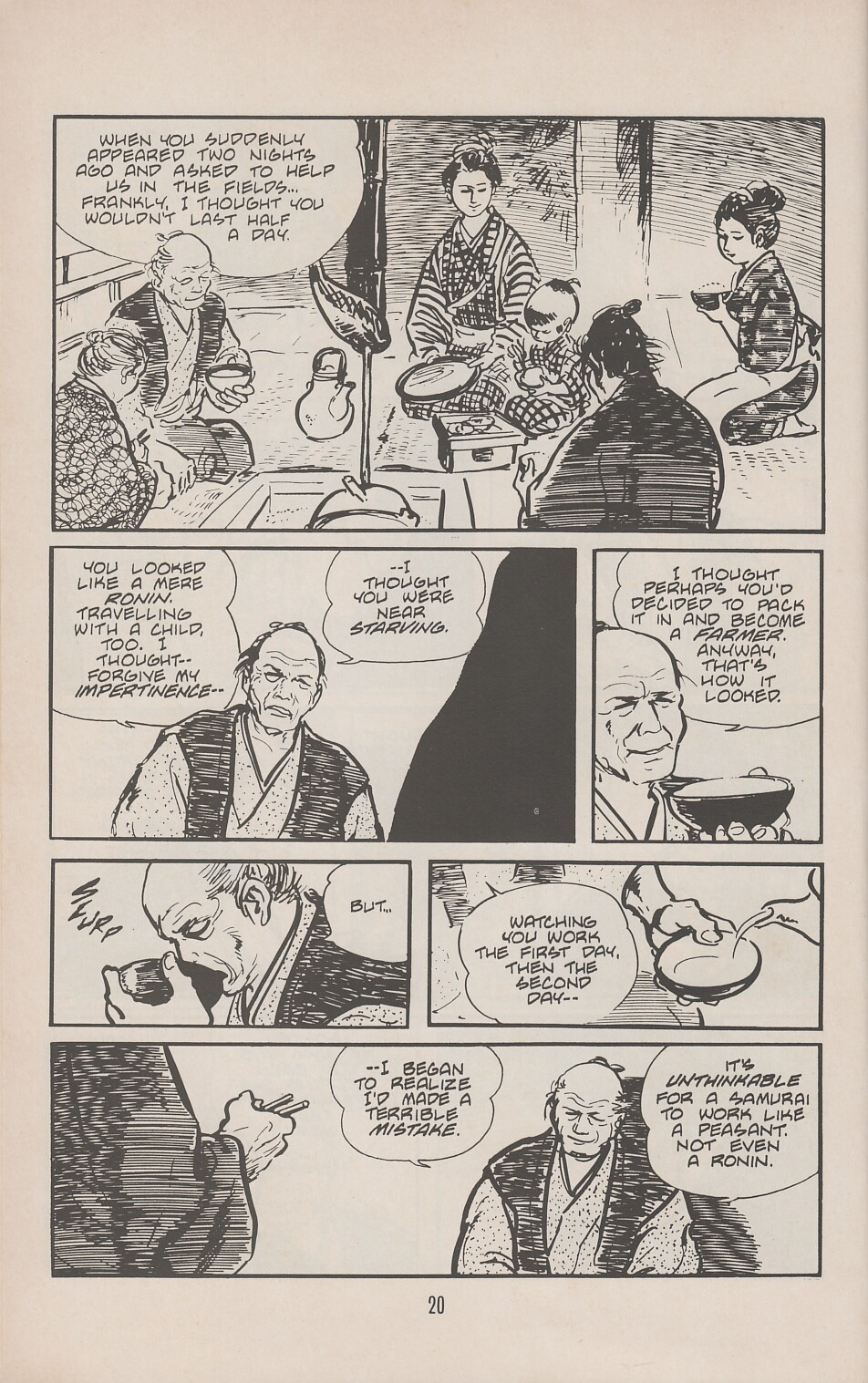 Read online Lone Wolf and Cub comic -  Issue #14 - 22
