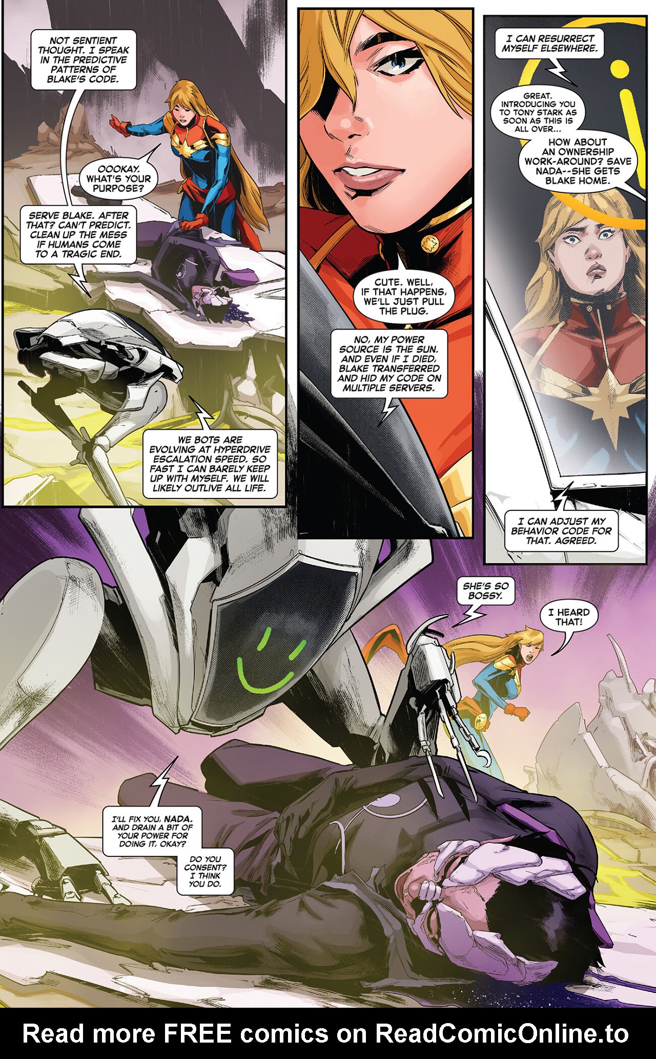 Read online Captain Marvel: Dark Tempest comic -  Issue #4 - 13