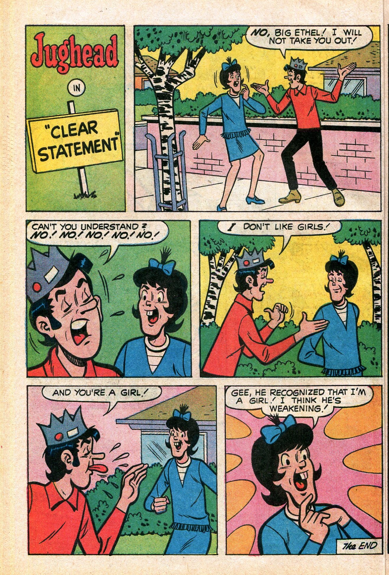 Read online Jughead's Jokes comic -  Issue #13 - 30