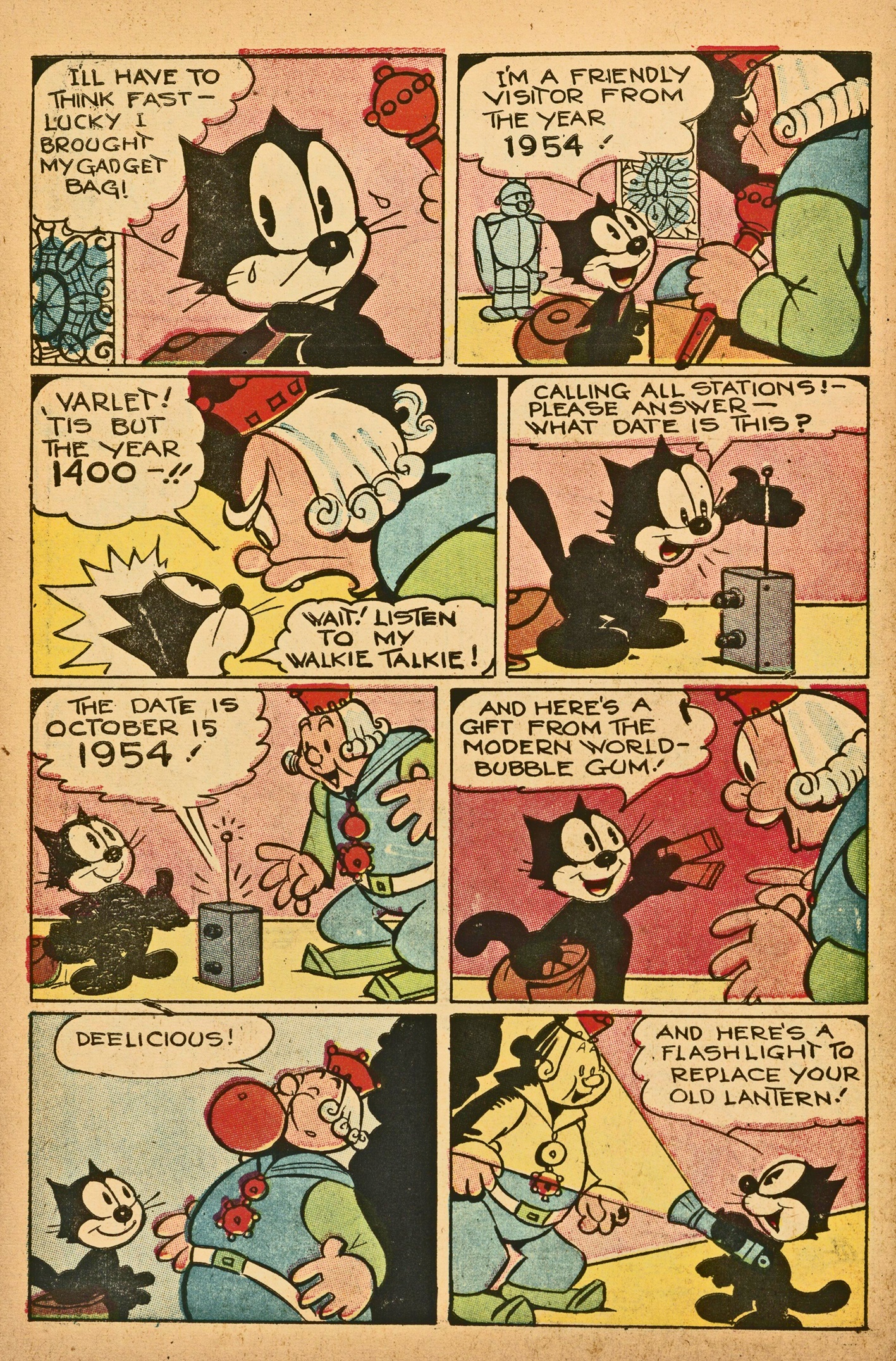 Read online Felix the Cat (1951) comic -  Issue #57 - 8