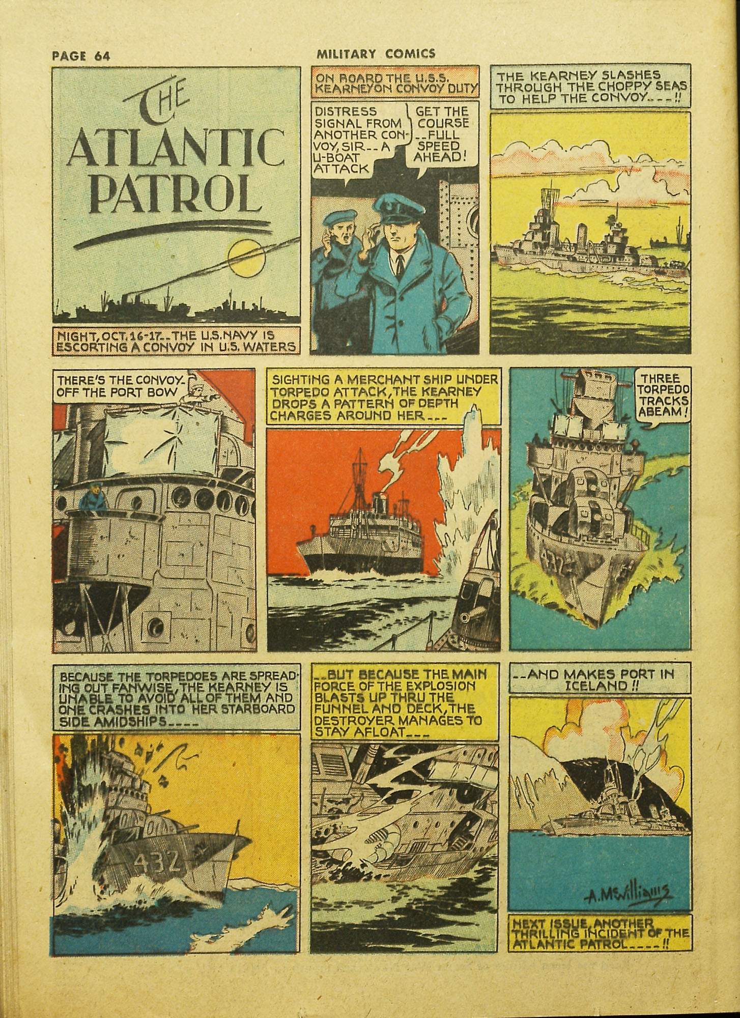 Read online Military Comics comic -  Issue #9 - 66