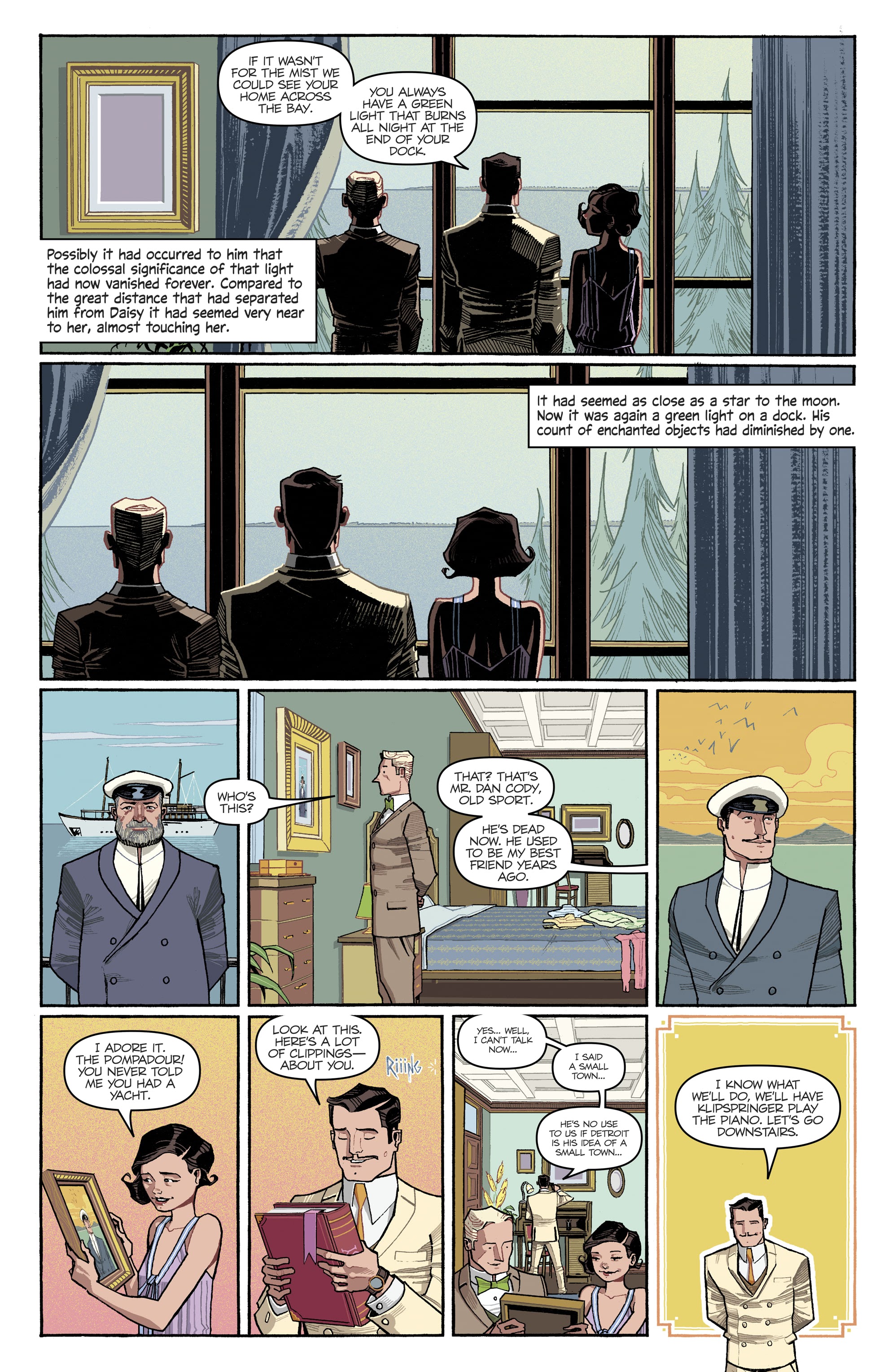 Read online The Great Gatsby comic -  Issue #4 - 11
