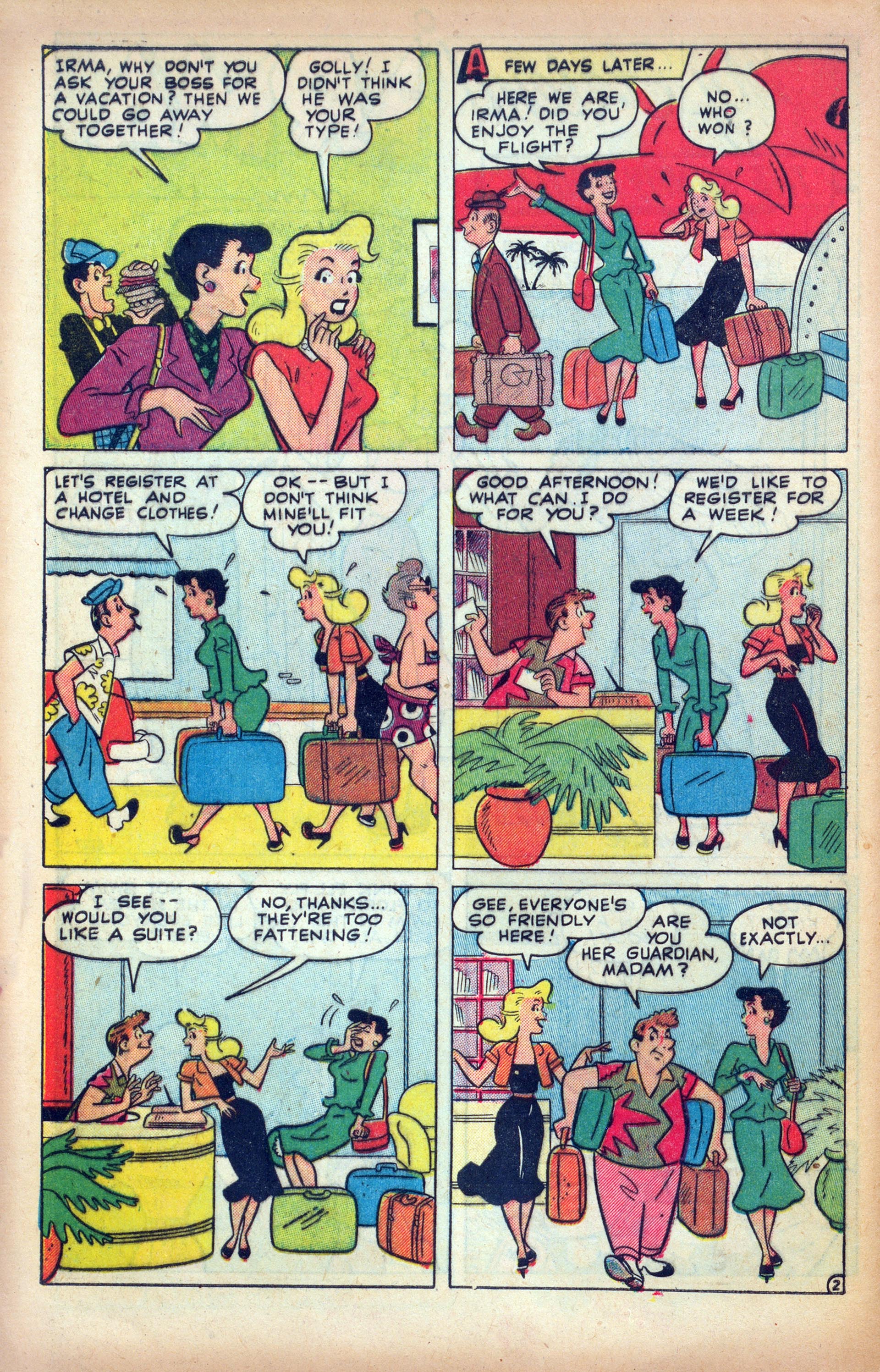 Read online My Friend Irma comic -  Issue #9 - 44