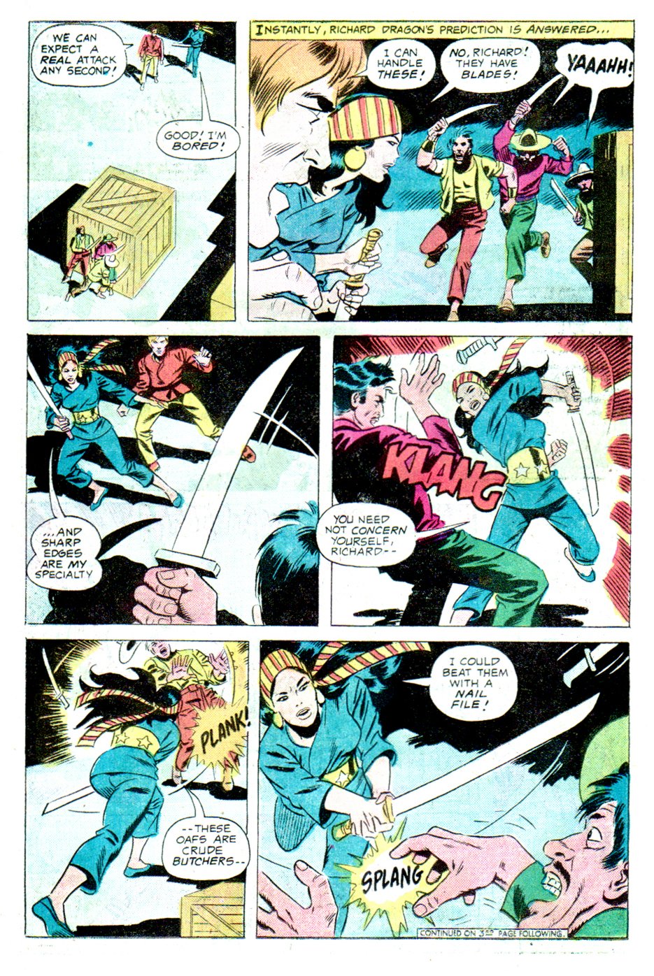 Read online Richard Dragon, Kung-Fu Fighter comic -  Issue #8 - 13