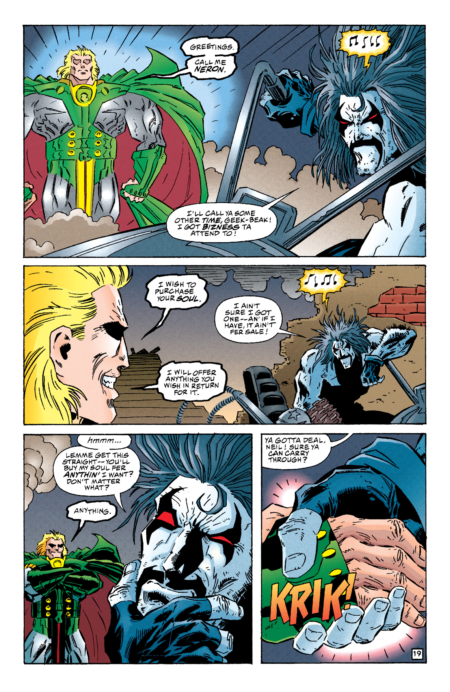 Read online Lobo (1993) comic -  Issue #22 - 20