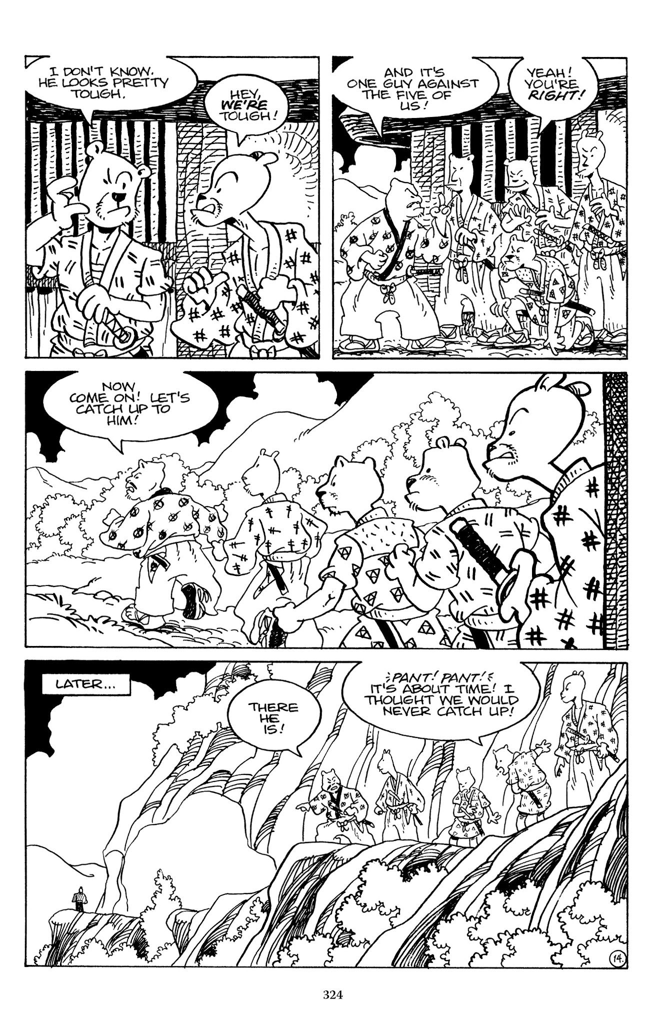 Read online The Usagi Yojimbo Saga comic -  Issue # TPB 7 - 319