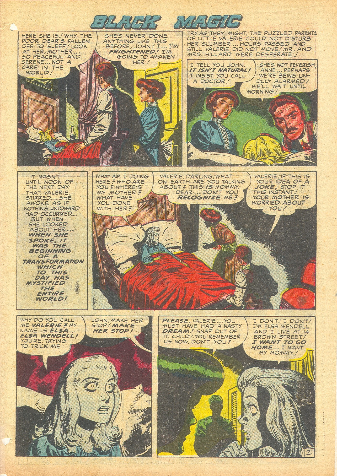 Read online Black Magic (1950) comic -  Issue #6 - 11