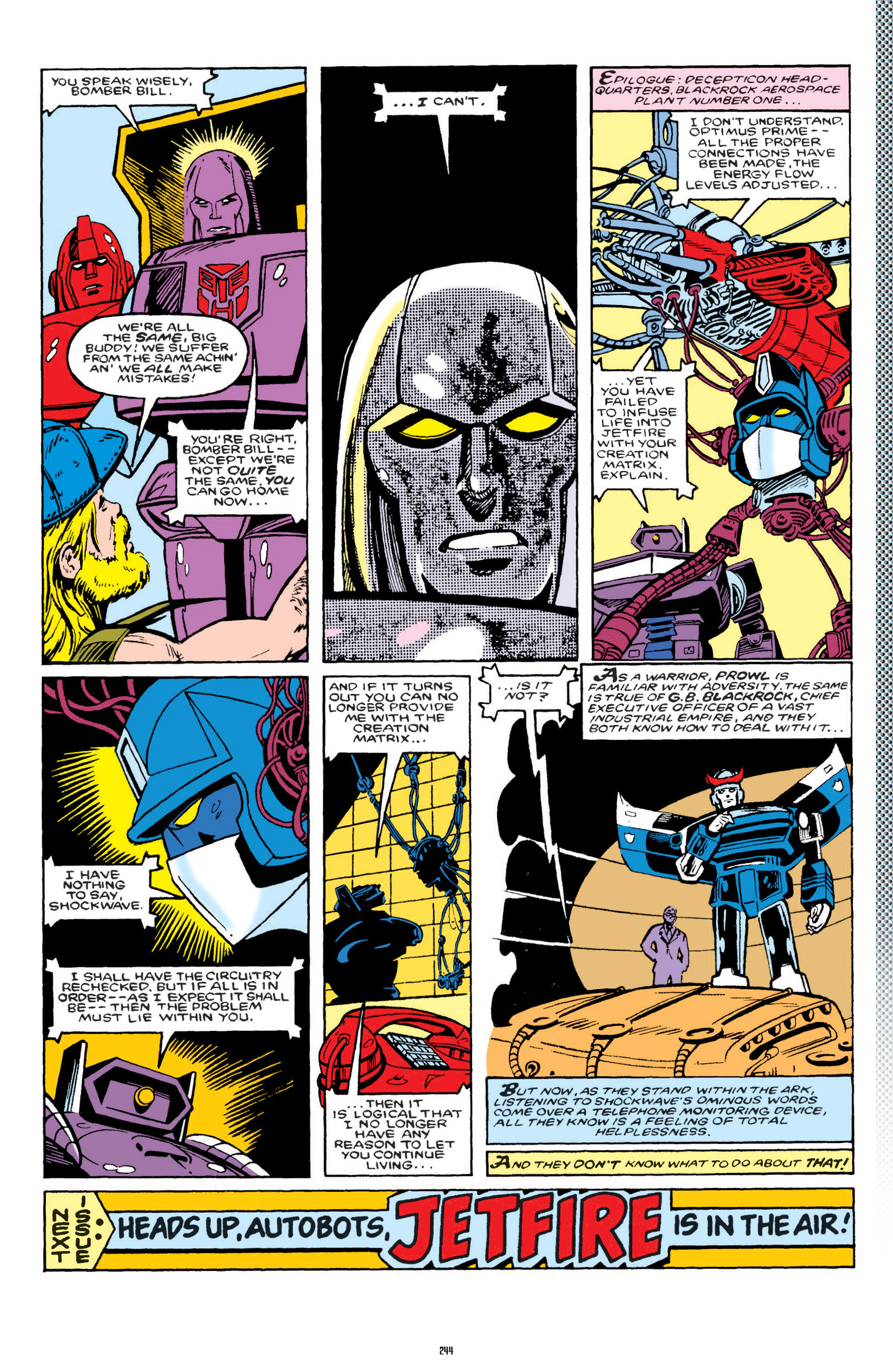 Read online The Transformers Classics comic -  Issue # TPB 1 - 245