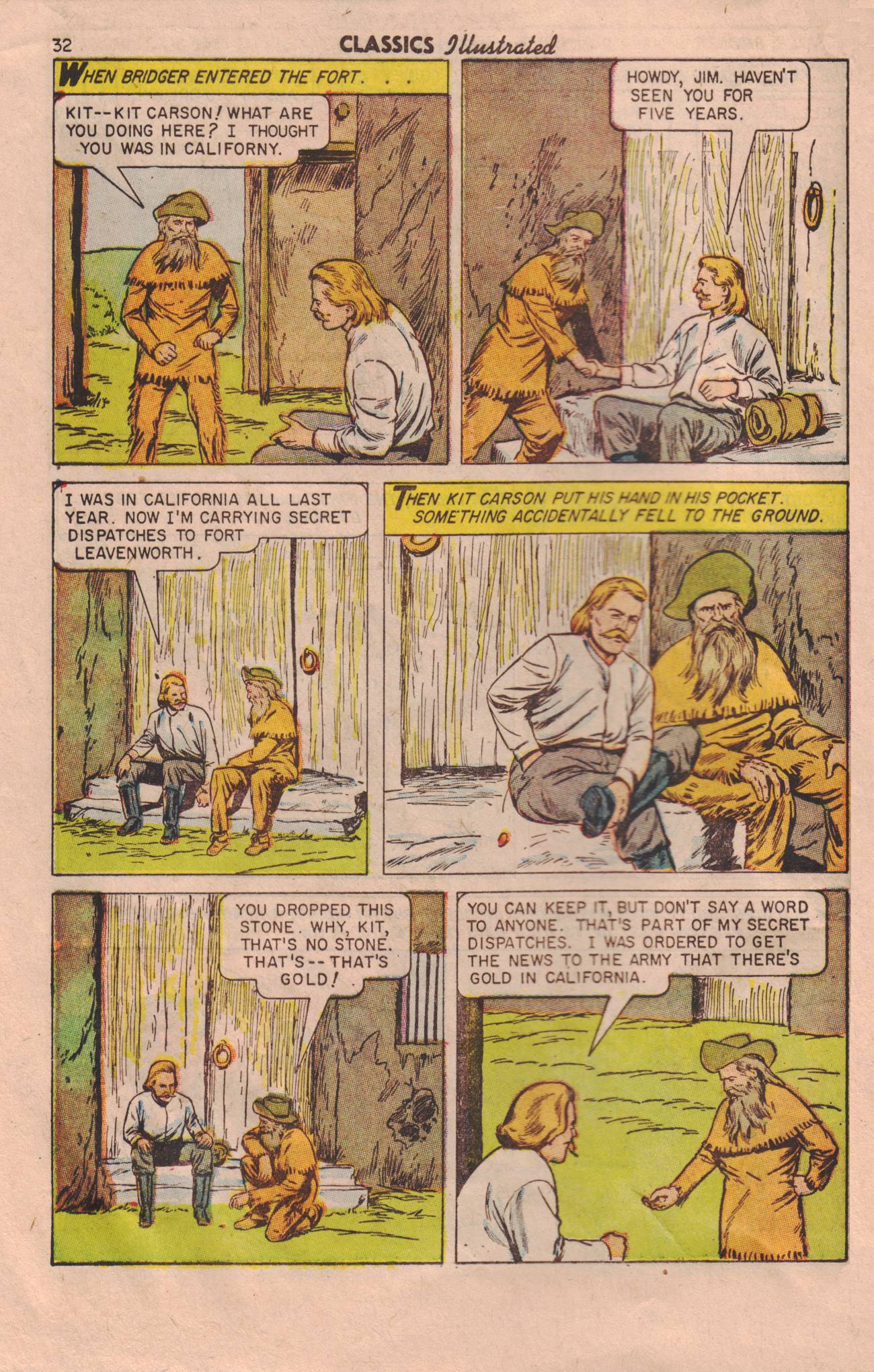 Read online Classics Illustrated comic -  Issue #131 - 34
