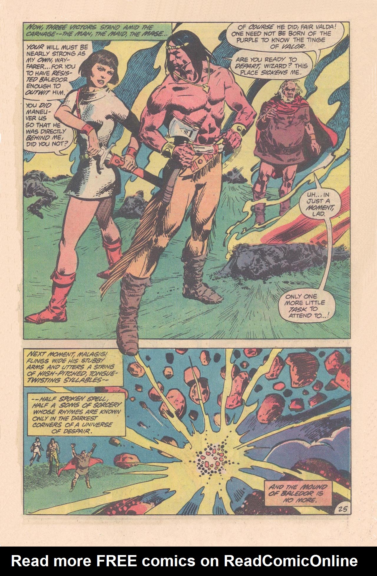 Read online Arak Son of Thunder comic -  Issue #3 - 31