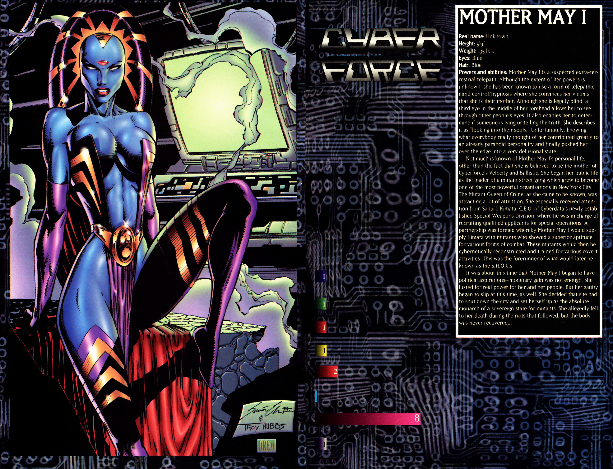 Read online Cyberforce Universe Sourcebook comic -  Issue #1 - 15