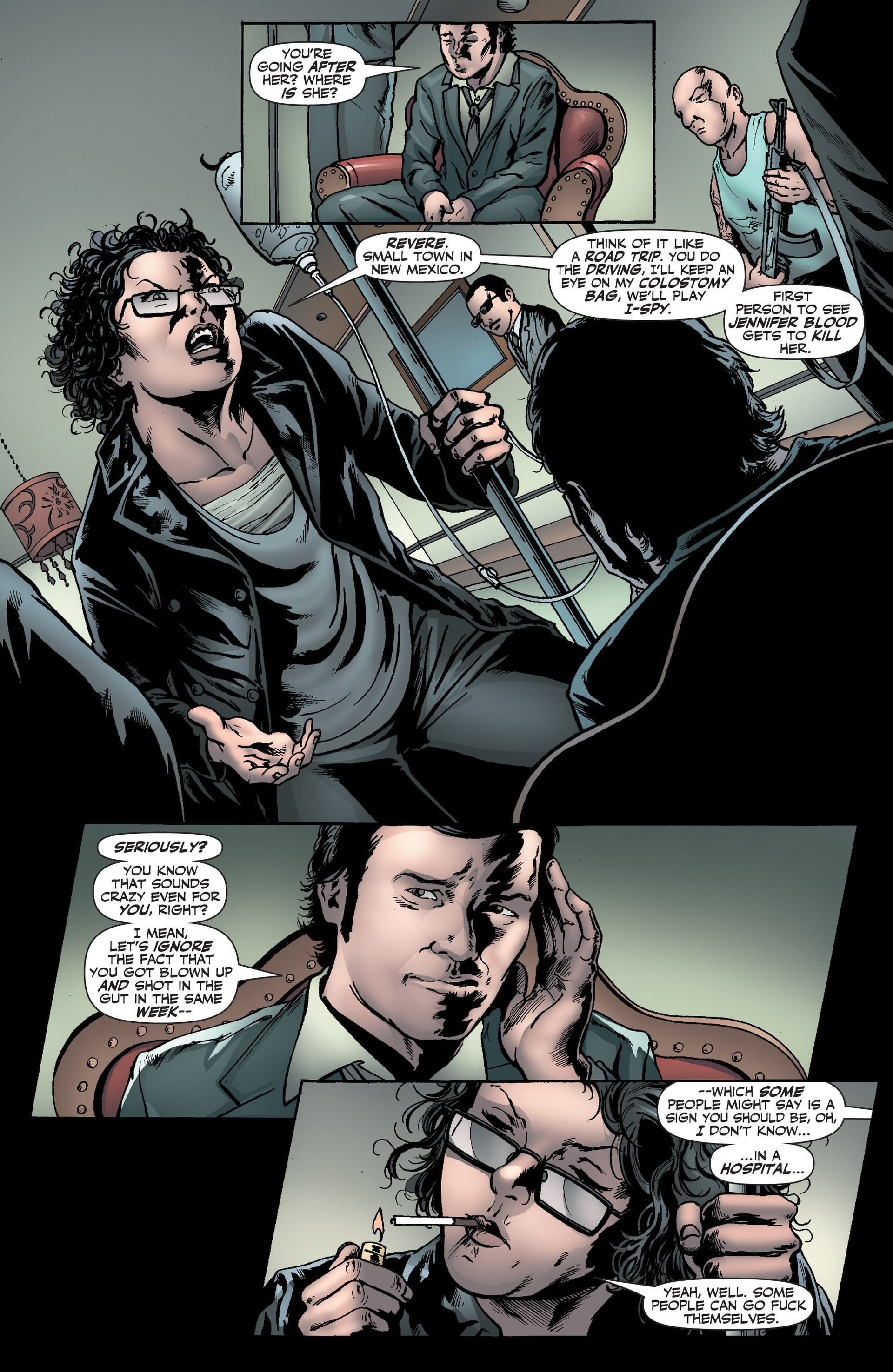 Read online Jennifer Blood comic -  Issue #20 - 11