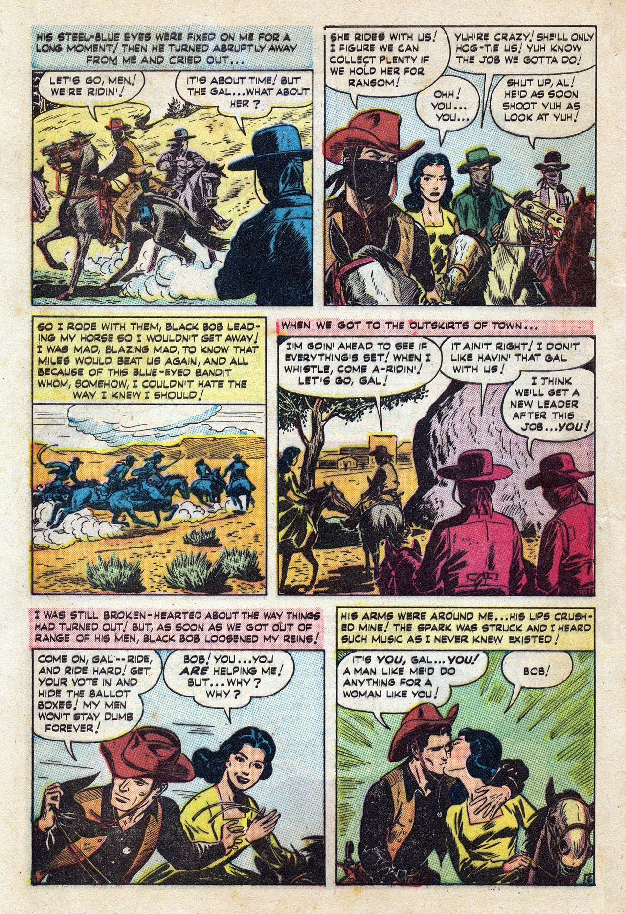 Read online Western Life Romances comic -  Issue #1 - 8