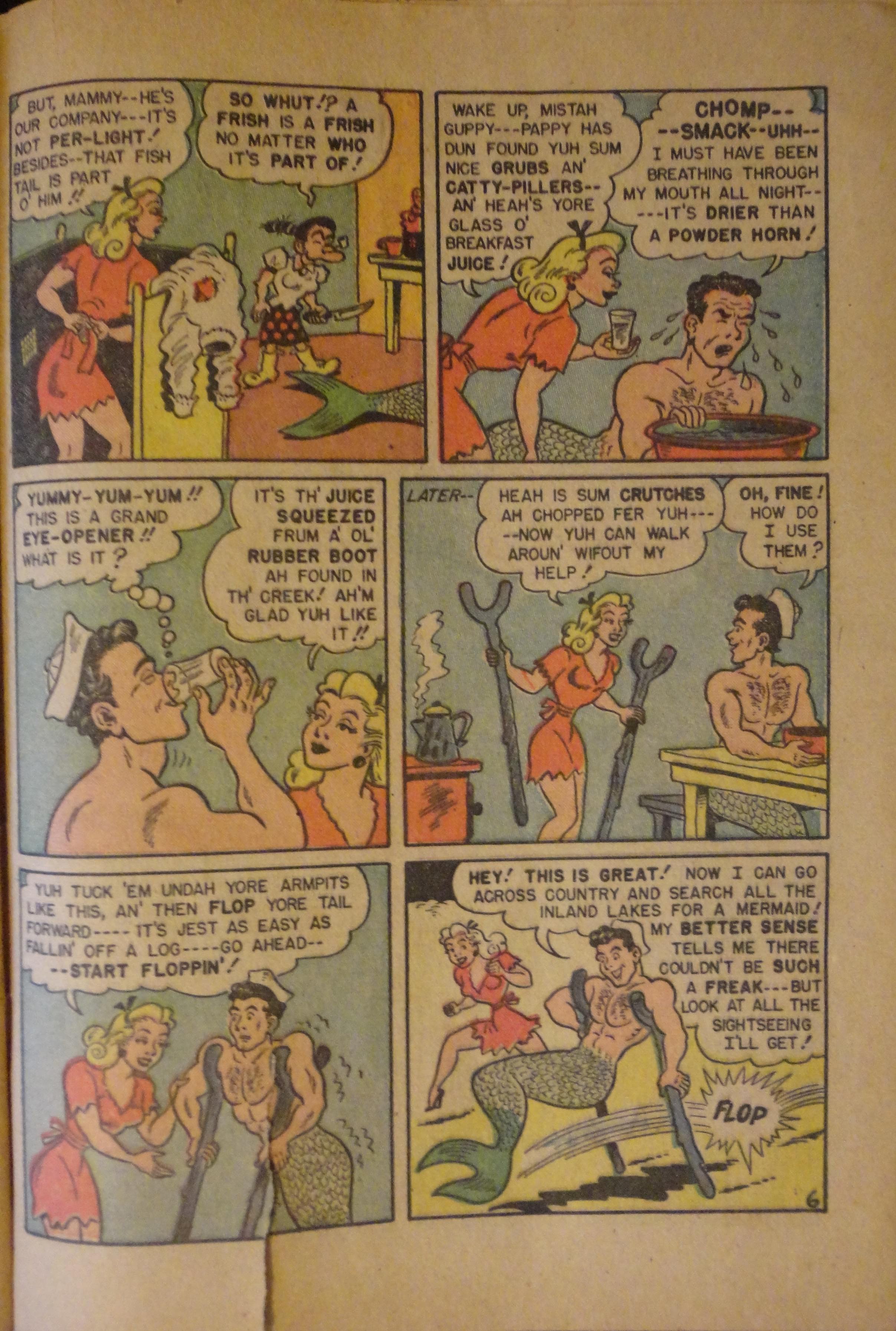 Read online Babe (1948) comic -  Issue #6 - 45