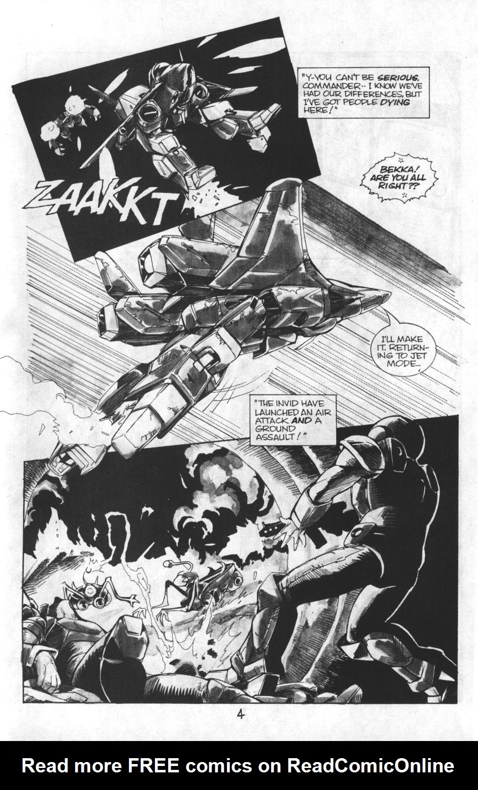 Read online Robotech: Invid War comic -  Issue #12 - 6
