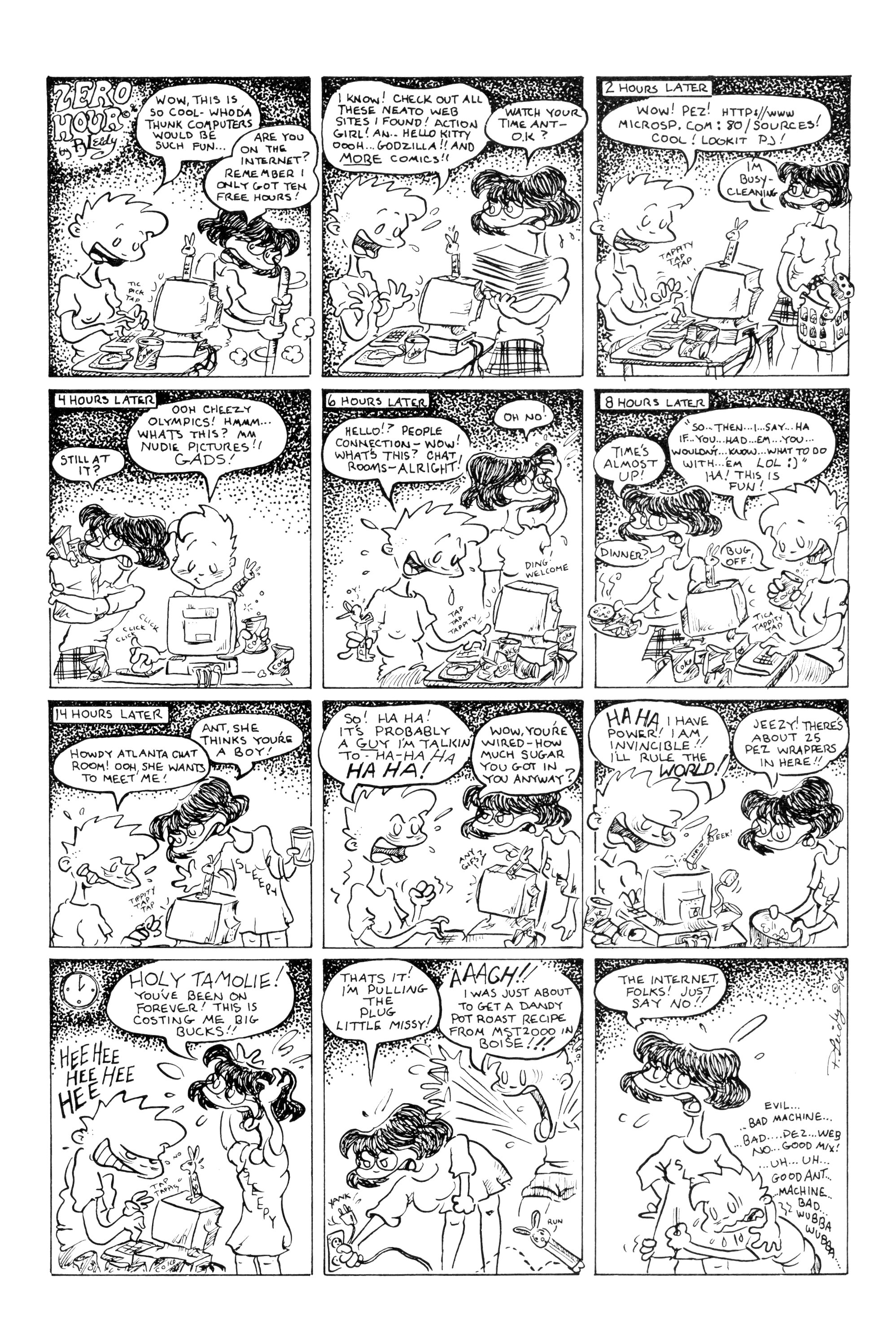 Read online Action Girl Comics comic -  Issue #9 - 11