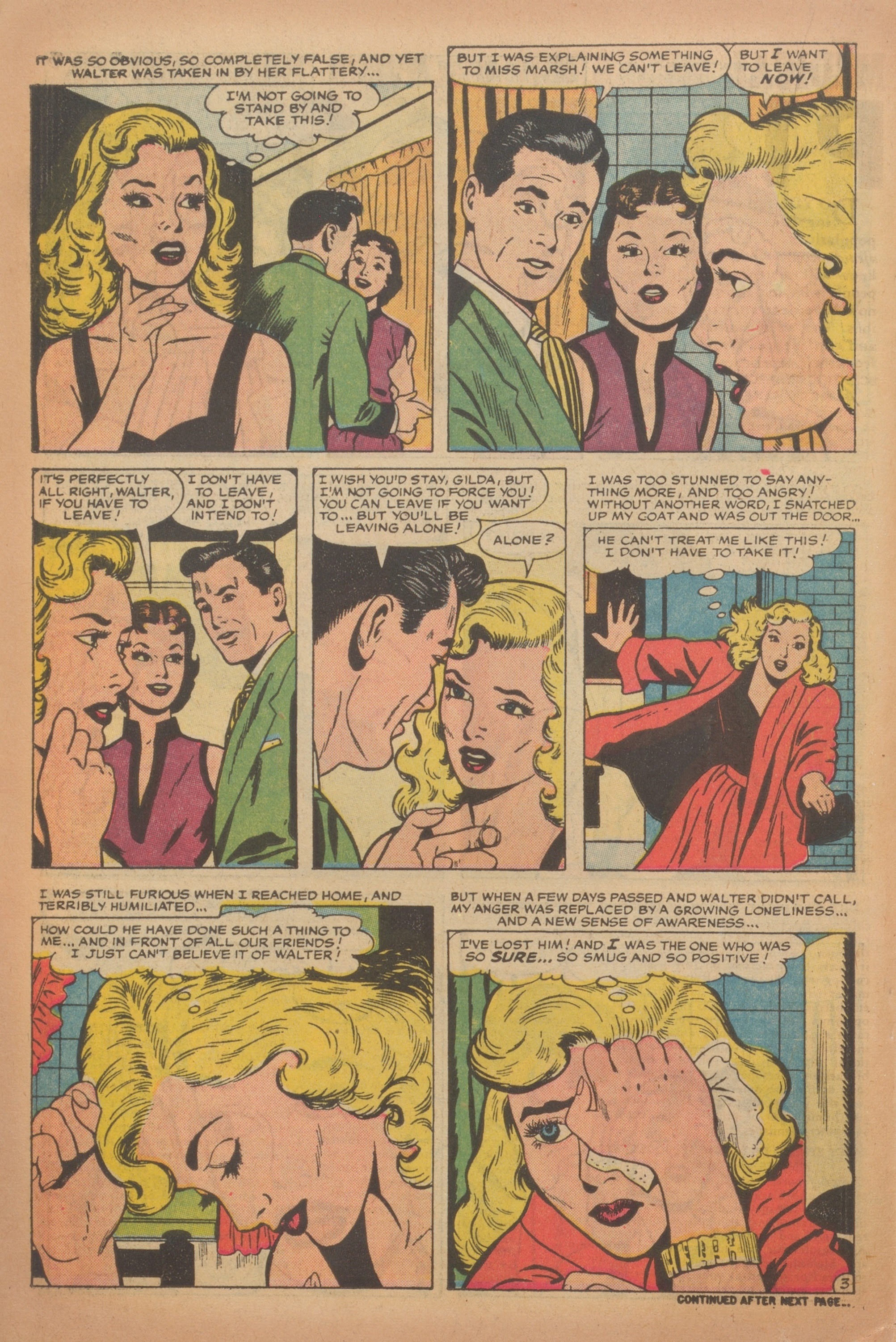 Read online Love Romances comic -  Issue #61 - 18