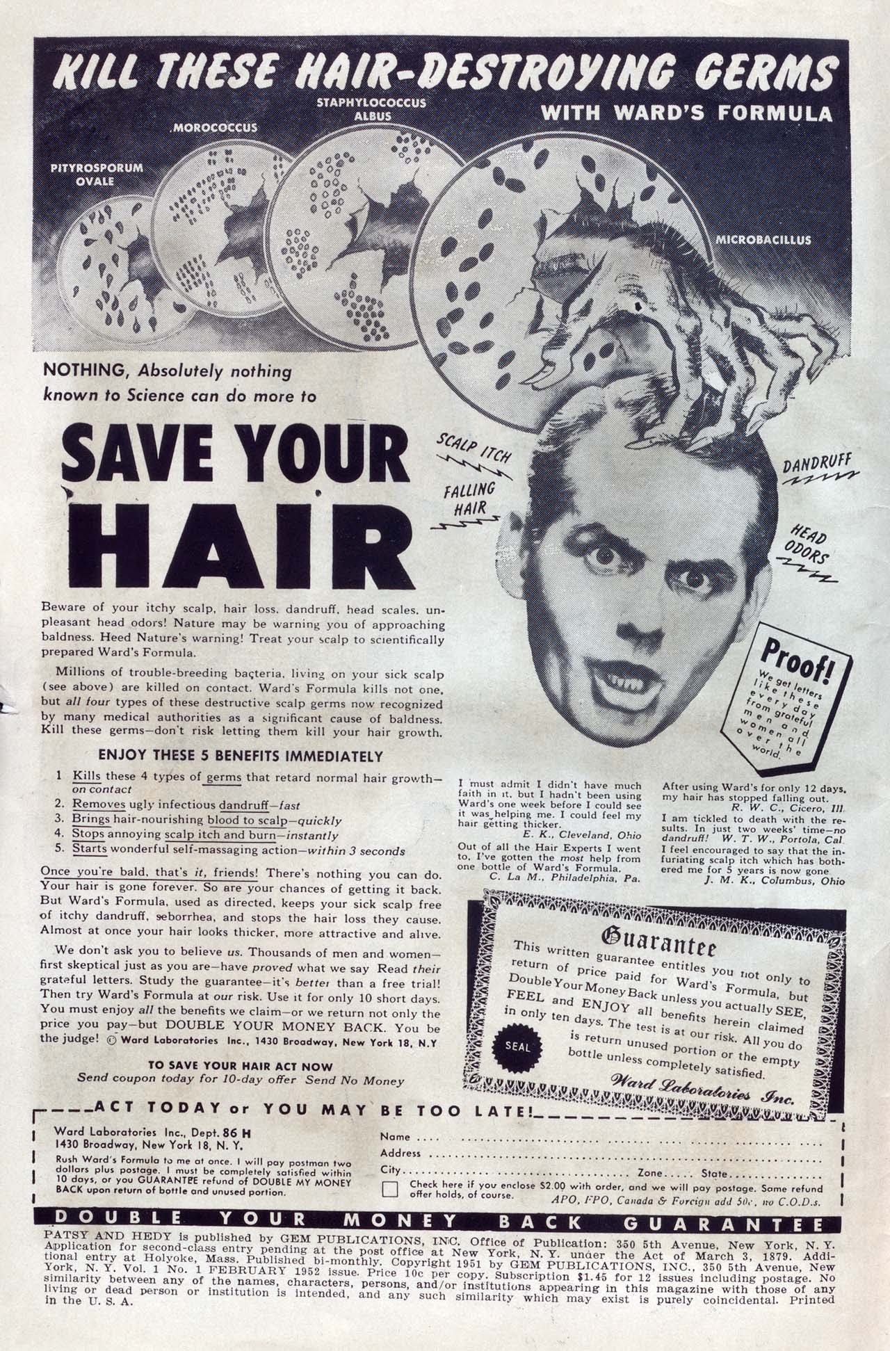 Read online Patsy and Hedy comic -  Issue #1 - 2