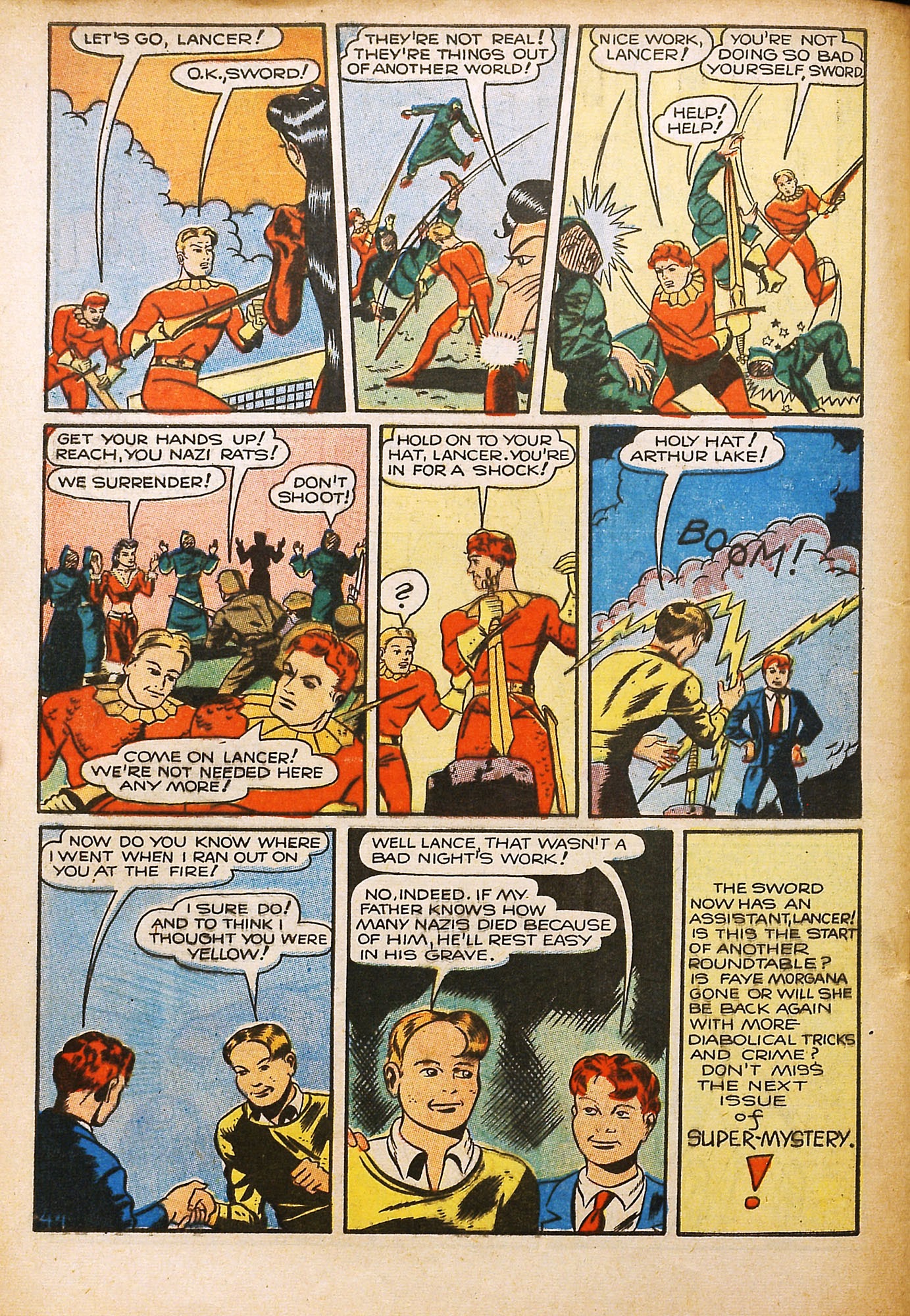 Read online Super-Mystery Comics comic -  Issue #15 - 45
