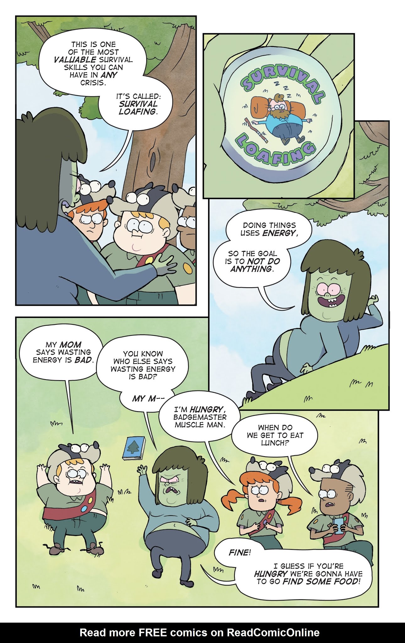 Read online Regular Show: Parks and Wreck comic -  Issue # TPB - 29