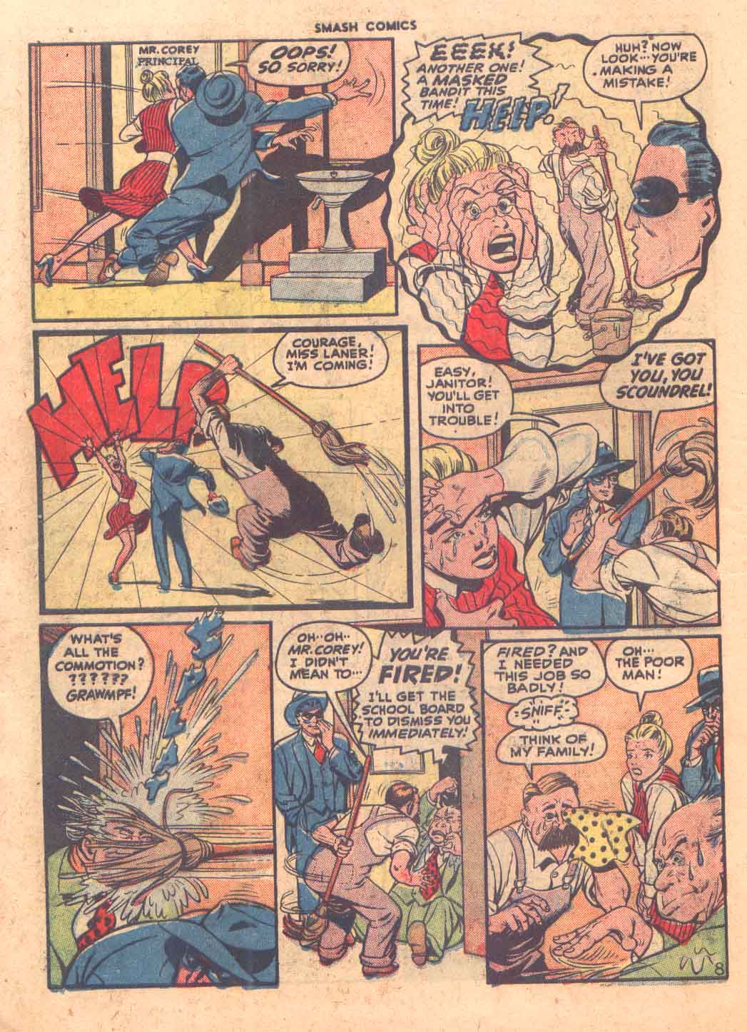 Read online Smash Comics comic -  Issue #70 - 10