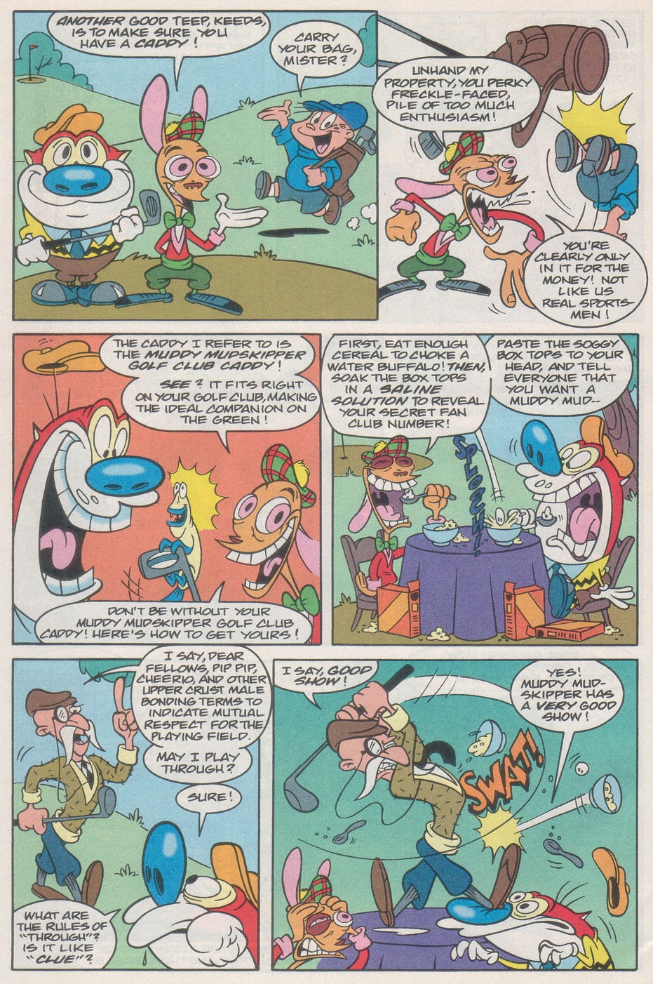 Read online The Ren and Stimpy Show Special: Four Swerks comic -  Issue # Full - 6