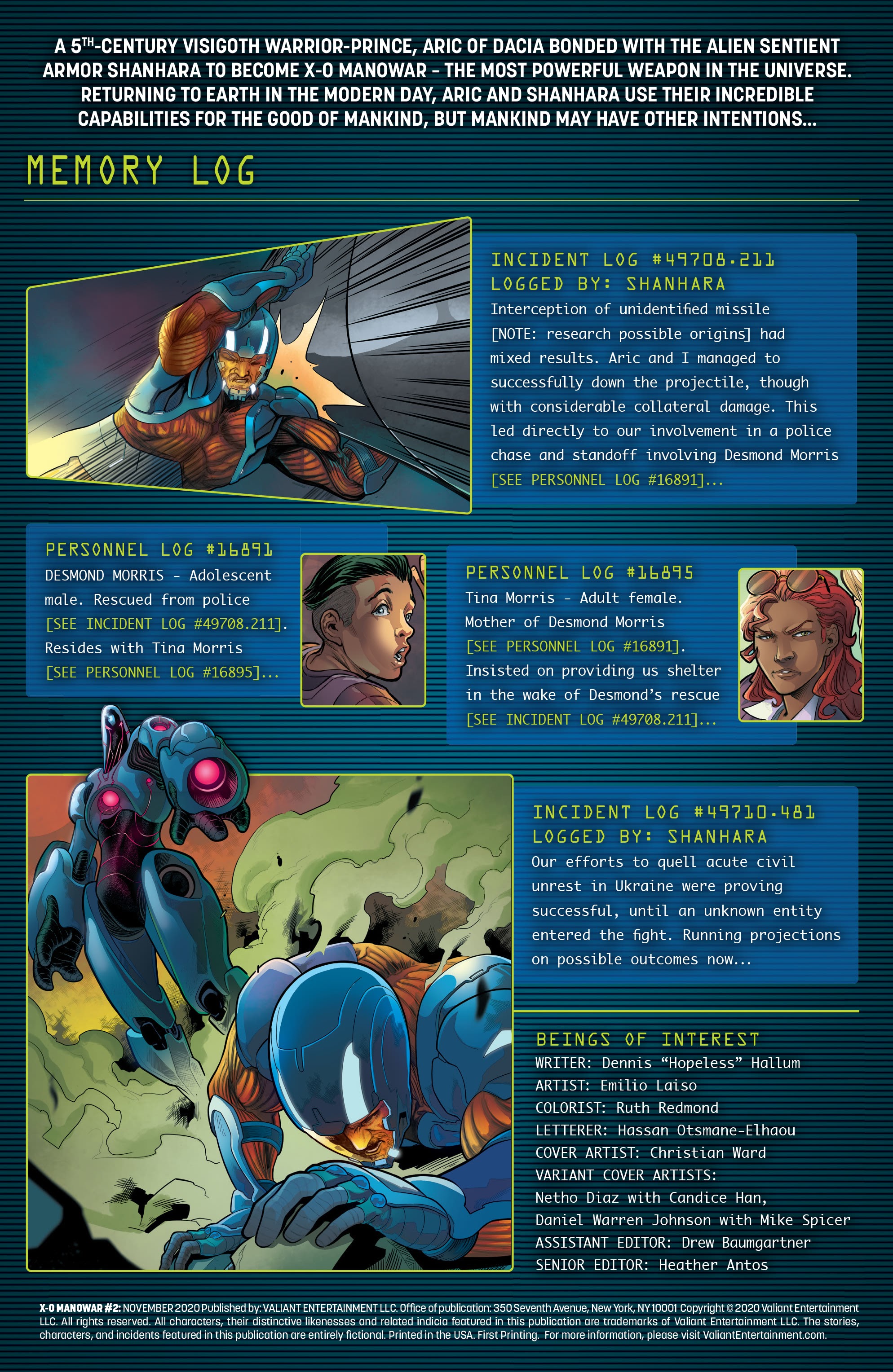 Read online X-O Manowar (2020) comic -  Issue #2 - 2