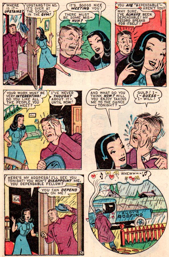 Read online Patsy Walker comic -  Issue #15 - 16