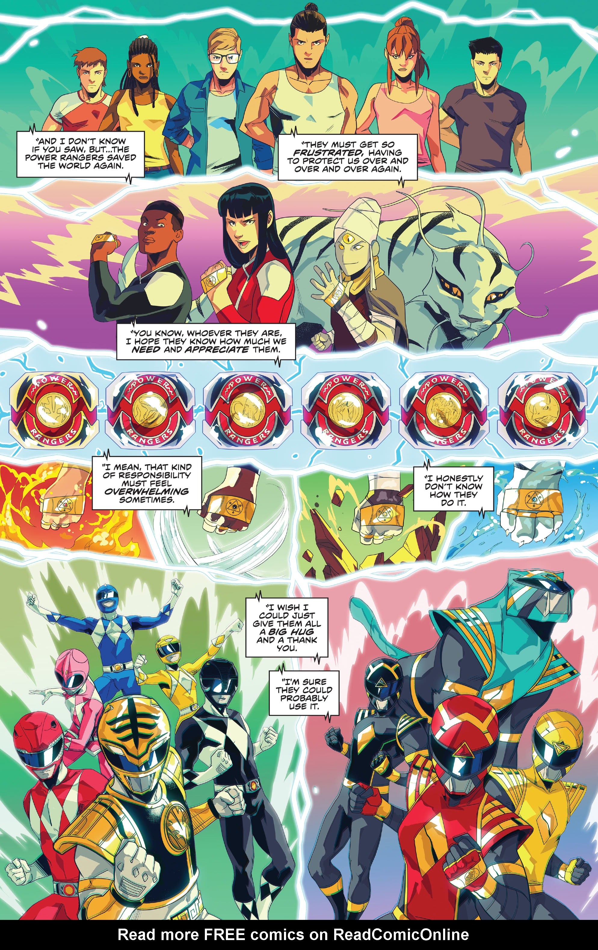 Read online Mighty Morphin Power Rangers comic -  Issue #100 - 41