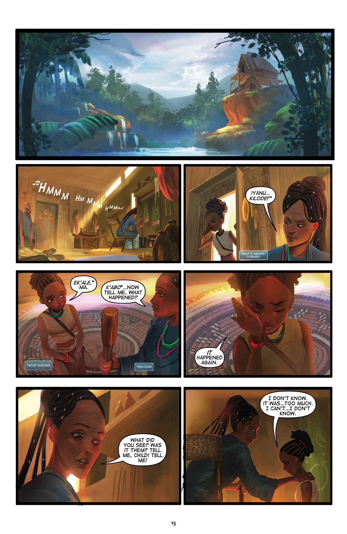 Read online Iyanu: Child of Wonder comic -  Issue # TPB 1 - 16