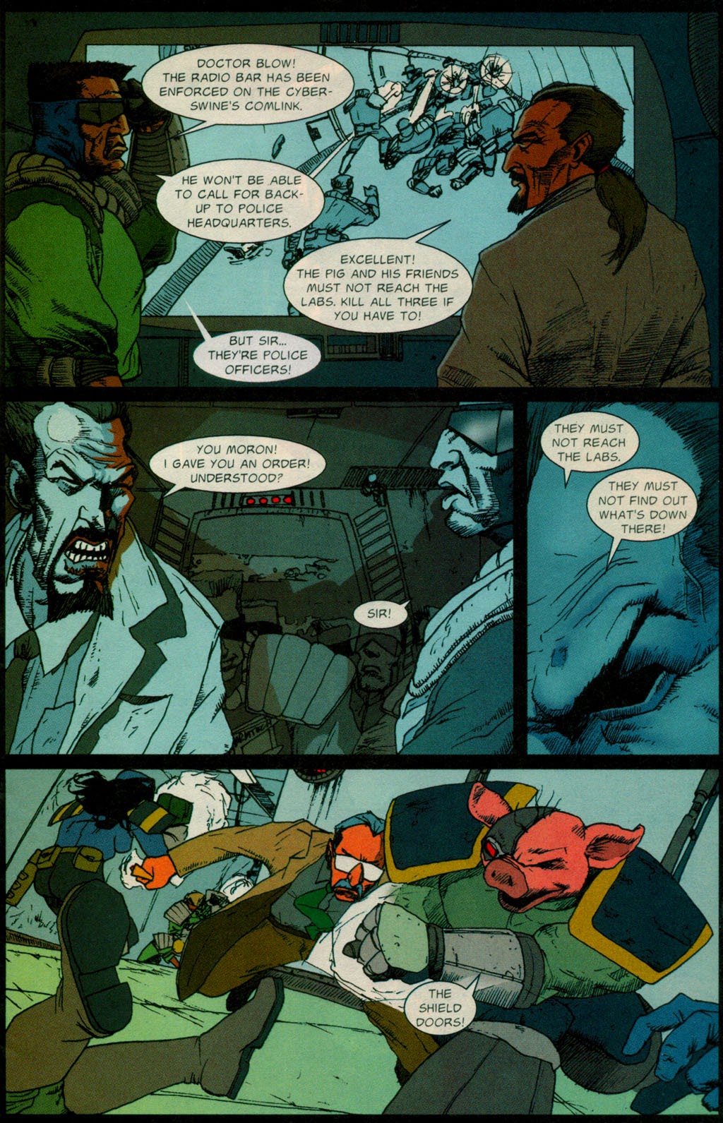 Read online Cyberswine comic -  Issue #1 - 7