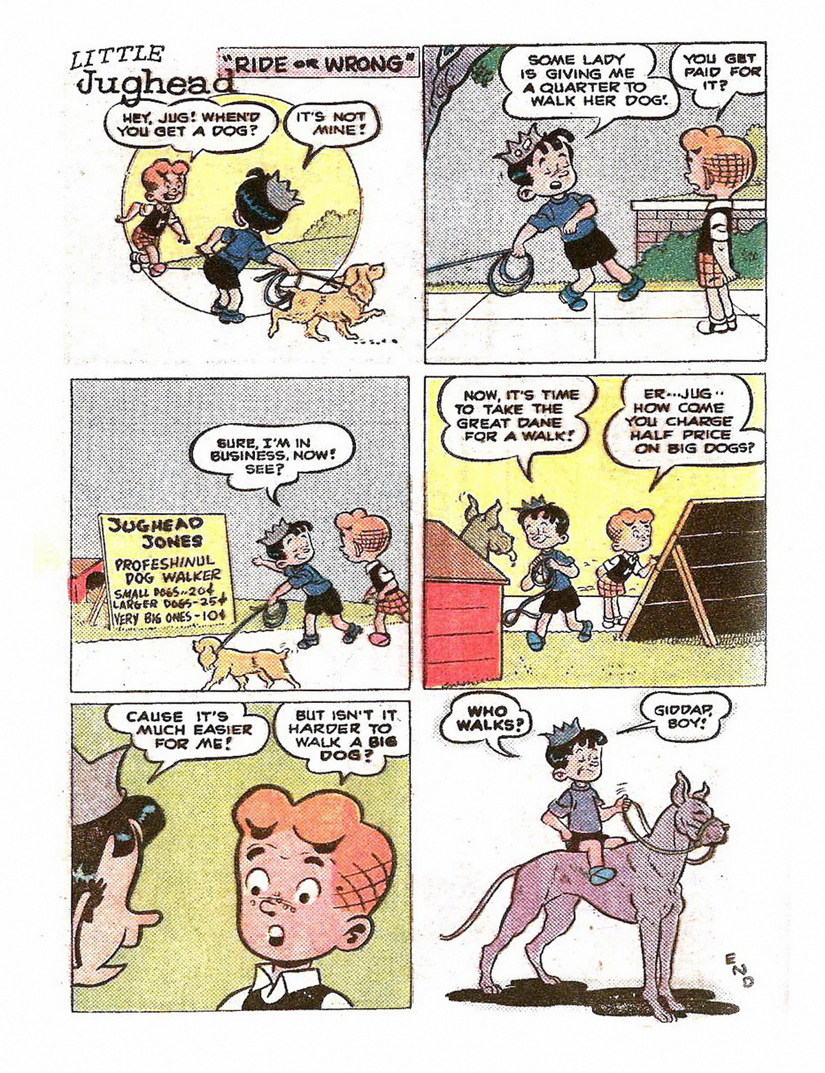 Read online Archie's Double Digest Magazine comic -  Issue #14 - 190