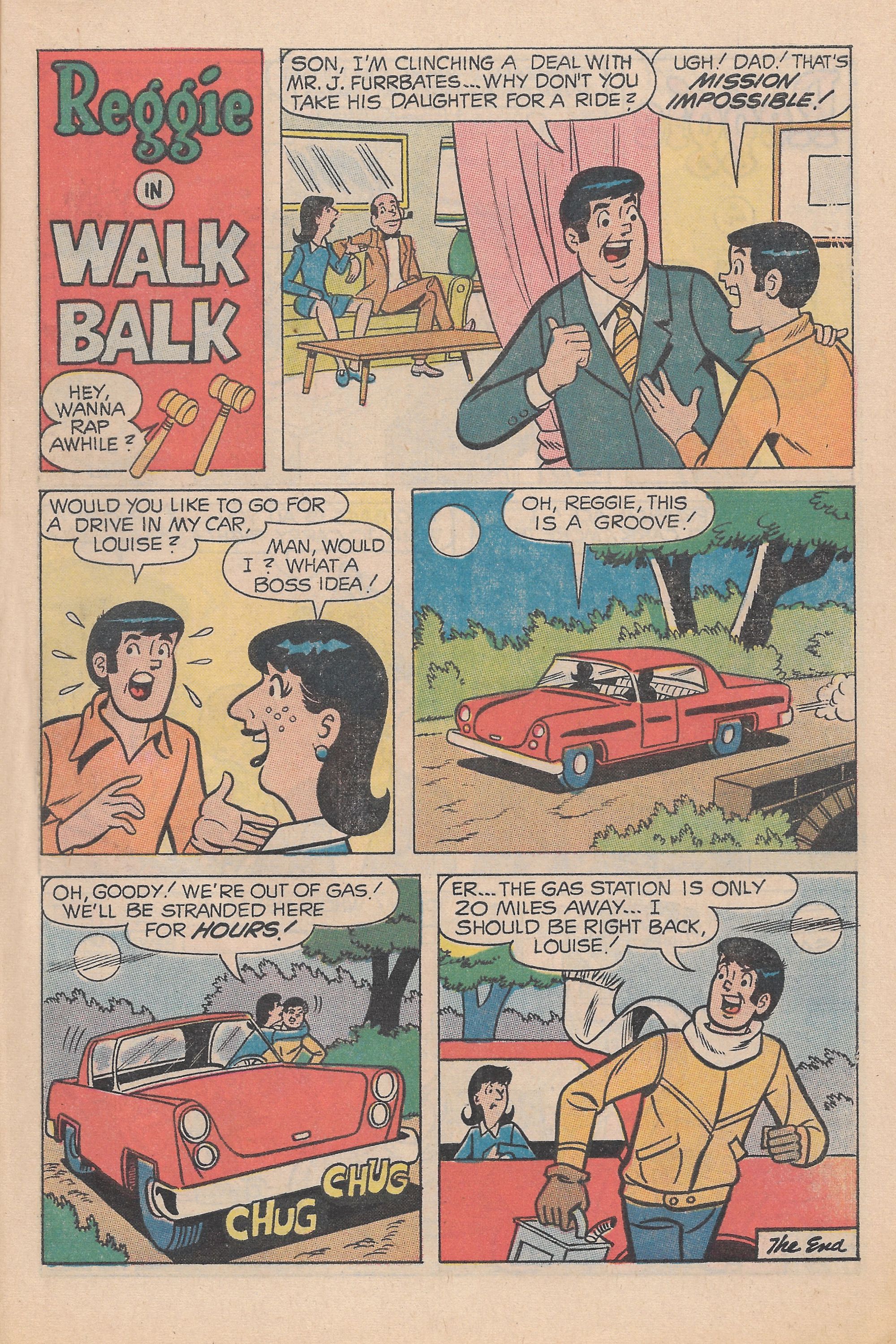 Read online Reggie's Wise Guy Jokes comic -  Issue #13 - 61