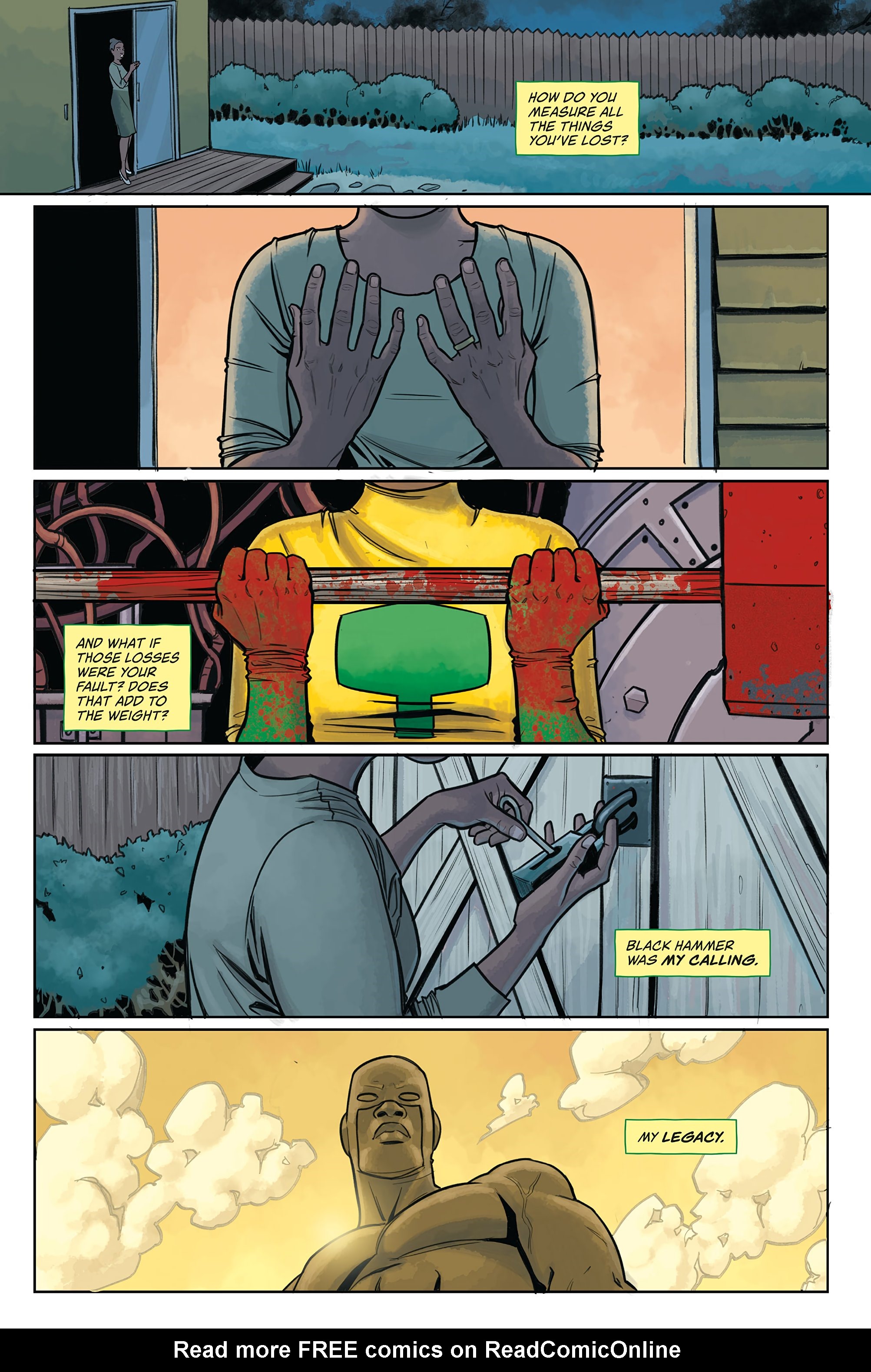 Read online Black Hammer Library Edition comic -  Issue # TPB 3 (Part 1) - 32