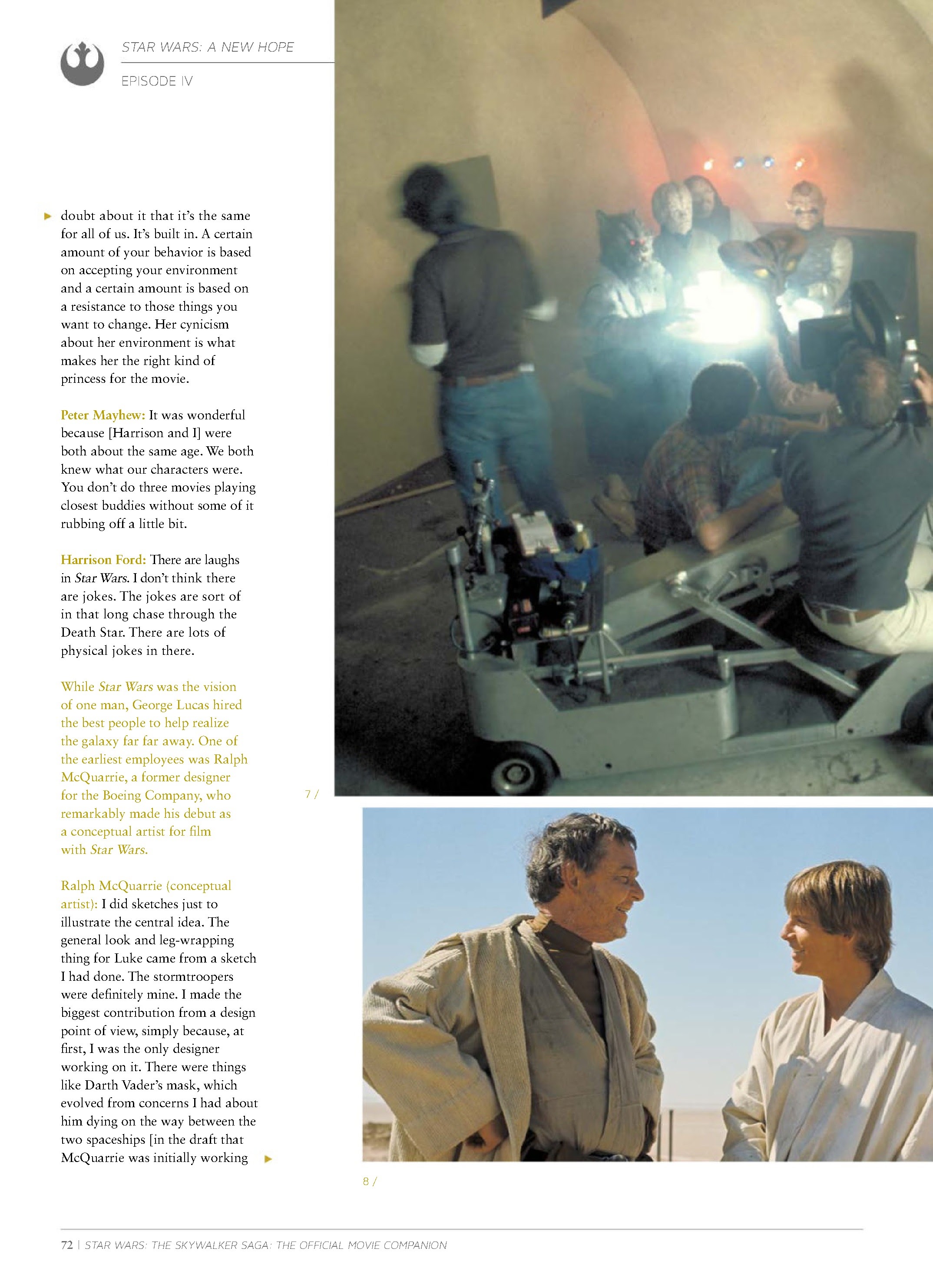 Read online Star Wars: The Skywalker Saga The Official Collector's Edition Book comic -  Issue # TPB (Part 1) - 72