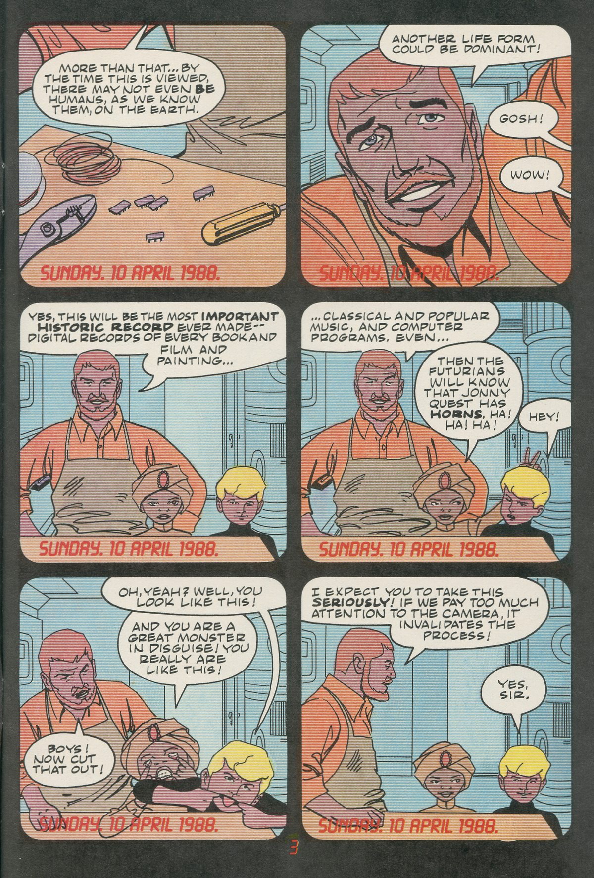 Read online Jonny Quest comic -  Issue #22 - 5