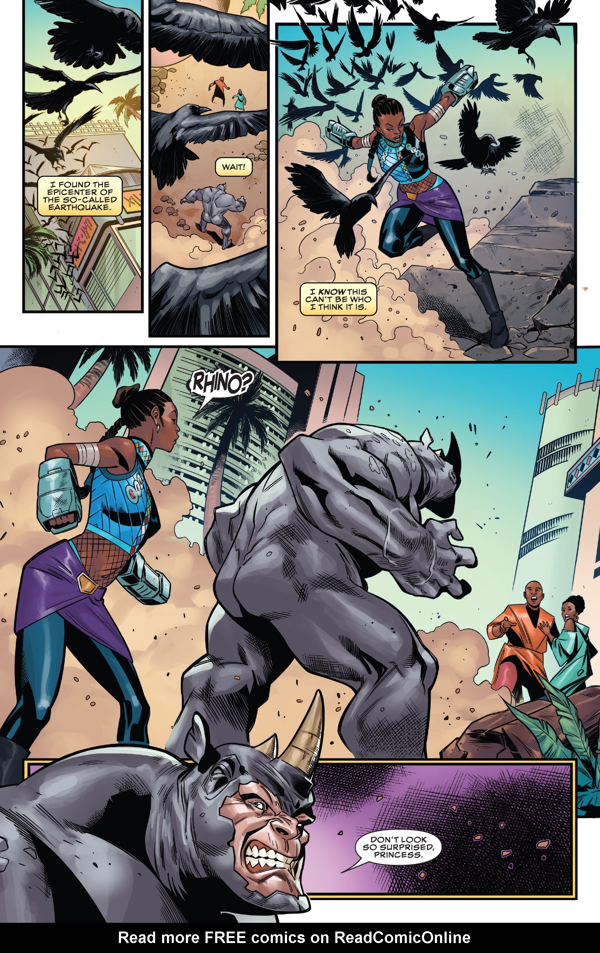 Read online Wakanda comic -  Issue #1 - 14